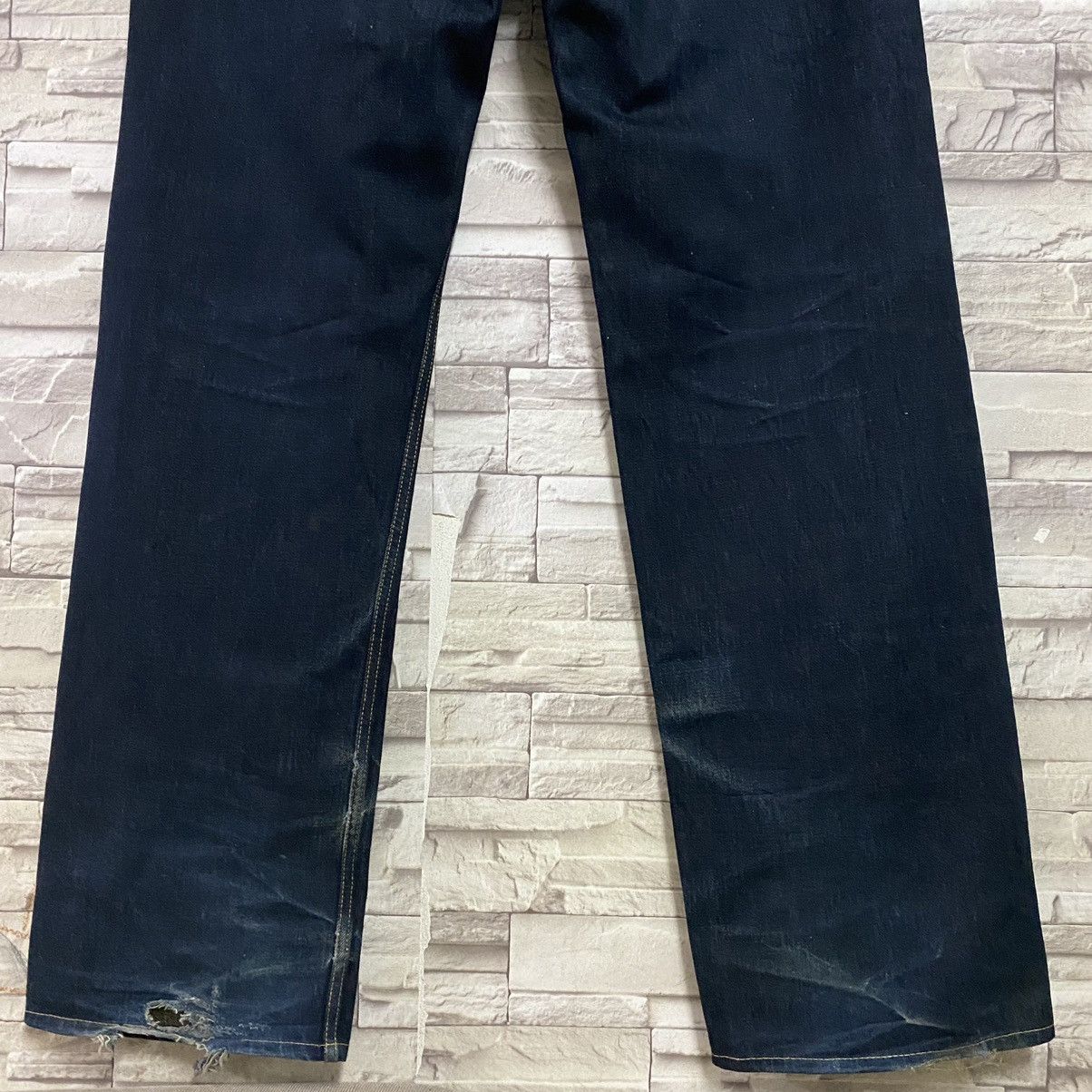 Yohji Yamamoto Vintage Yohji Yamamoto Bush Denim Selvedge Jeans Size US 36 / EU 52 - 15 Thumbnail