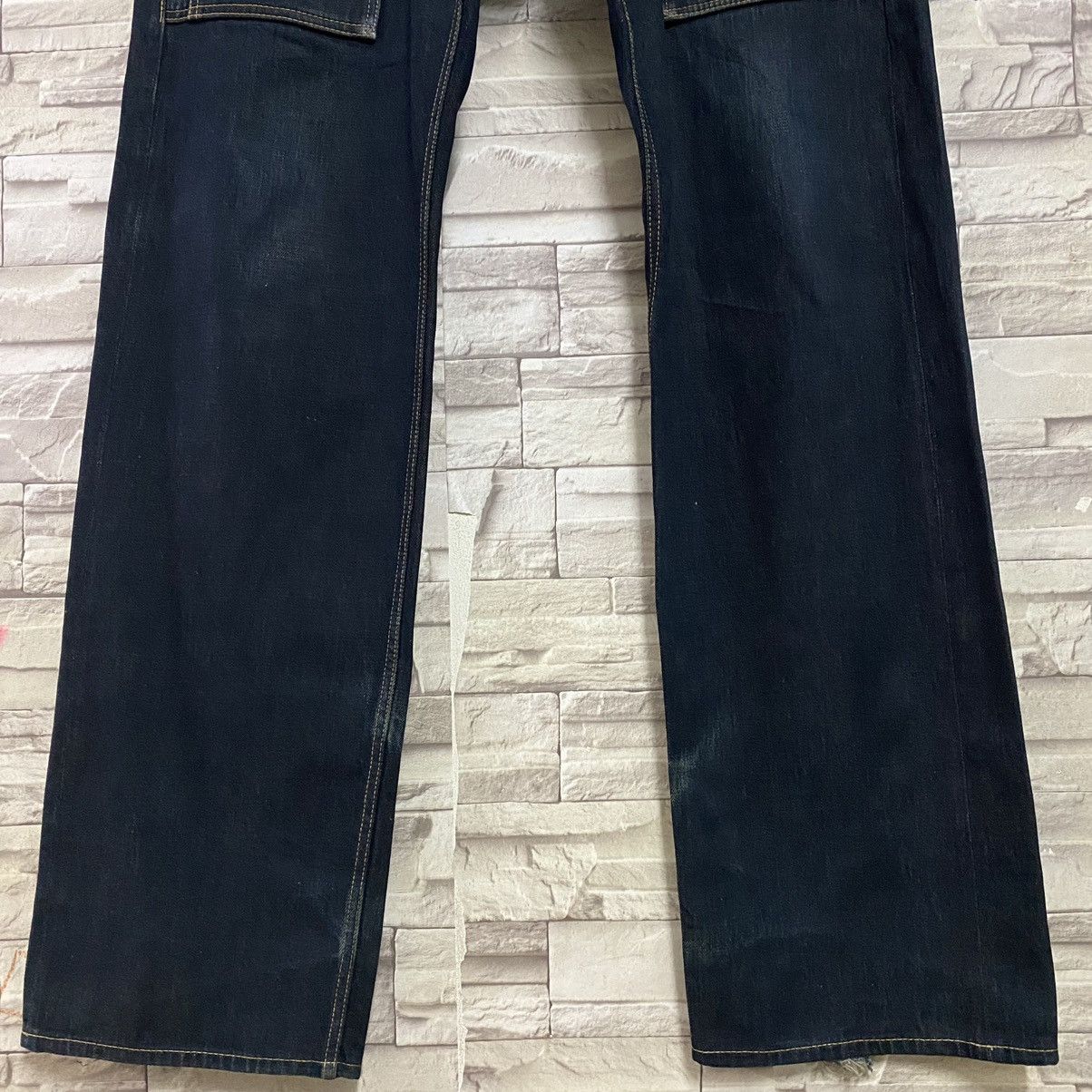 Yohji Yamamoto Vintage Yohji Yamamoto Bush Denim Selvedge Jeans Size US 36 / EU 52 - 7 Thumbnail