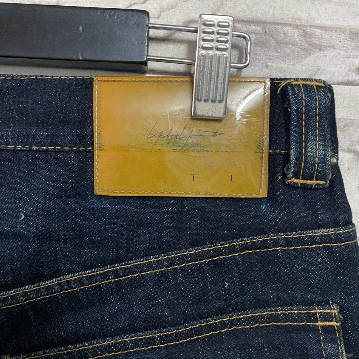 Yohji Yamamoto Vintage Yohji Yamamoto Bush Denim Selvedge Jeans Size US 36 / EU 52 - 21 Thumbnail