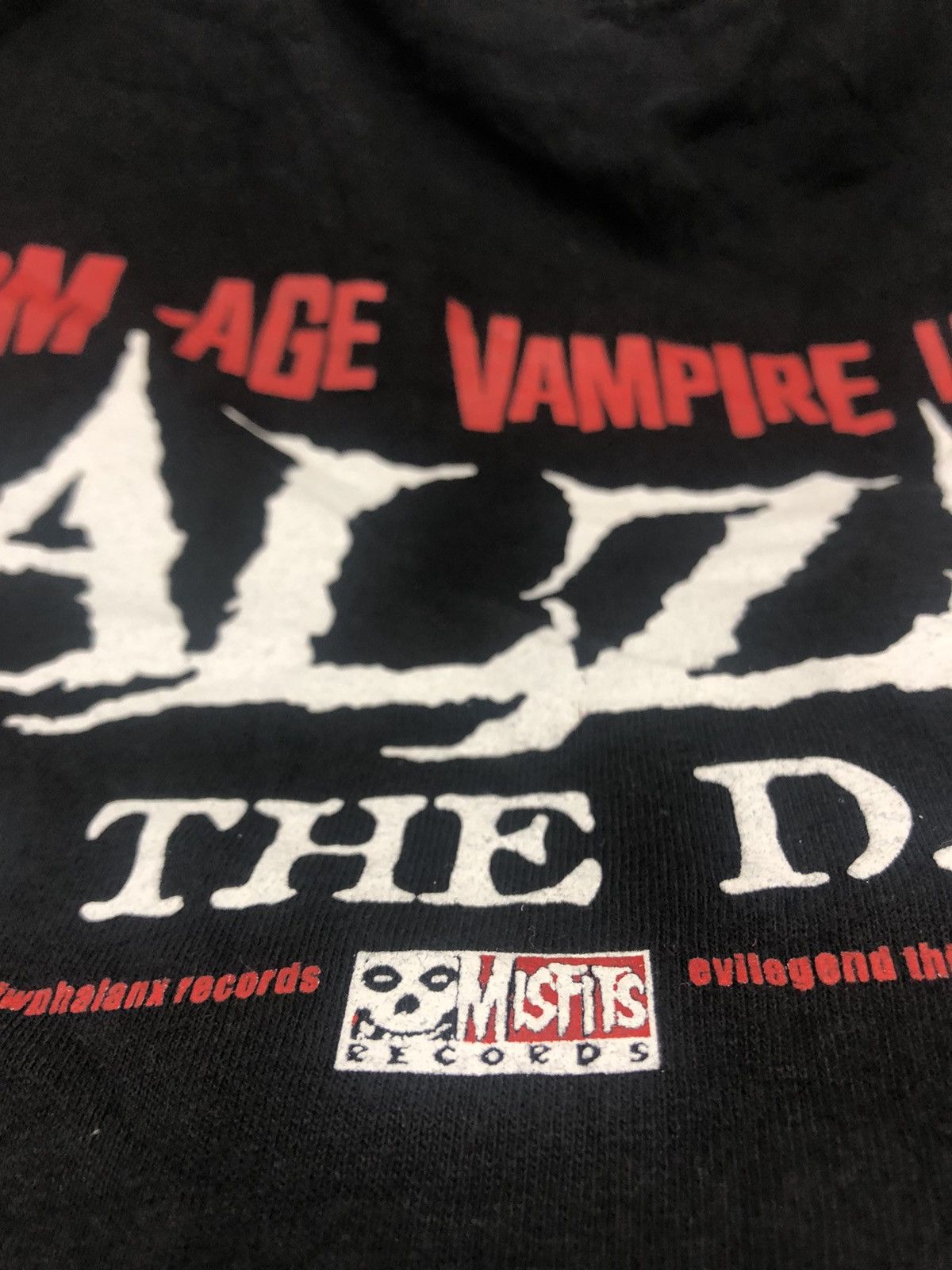 Misfits Rare ATOM AGE VAMPIRE IN 308 BALZAC Misfits Records Shirt Size US XL / EU 56 / 4 - 7 Thumbnail