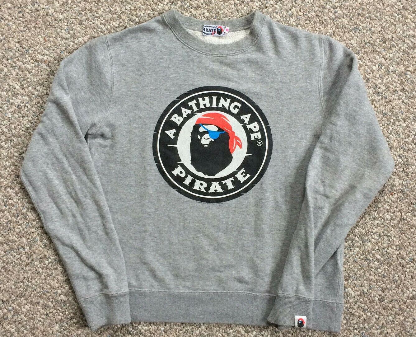 Bape Bape Pirate Store Crewneck Size S / US 4 / IT 40 - 1 Thumbnail