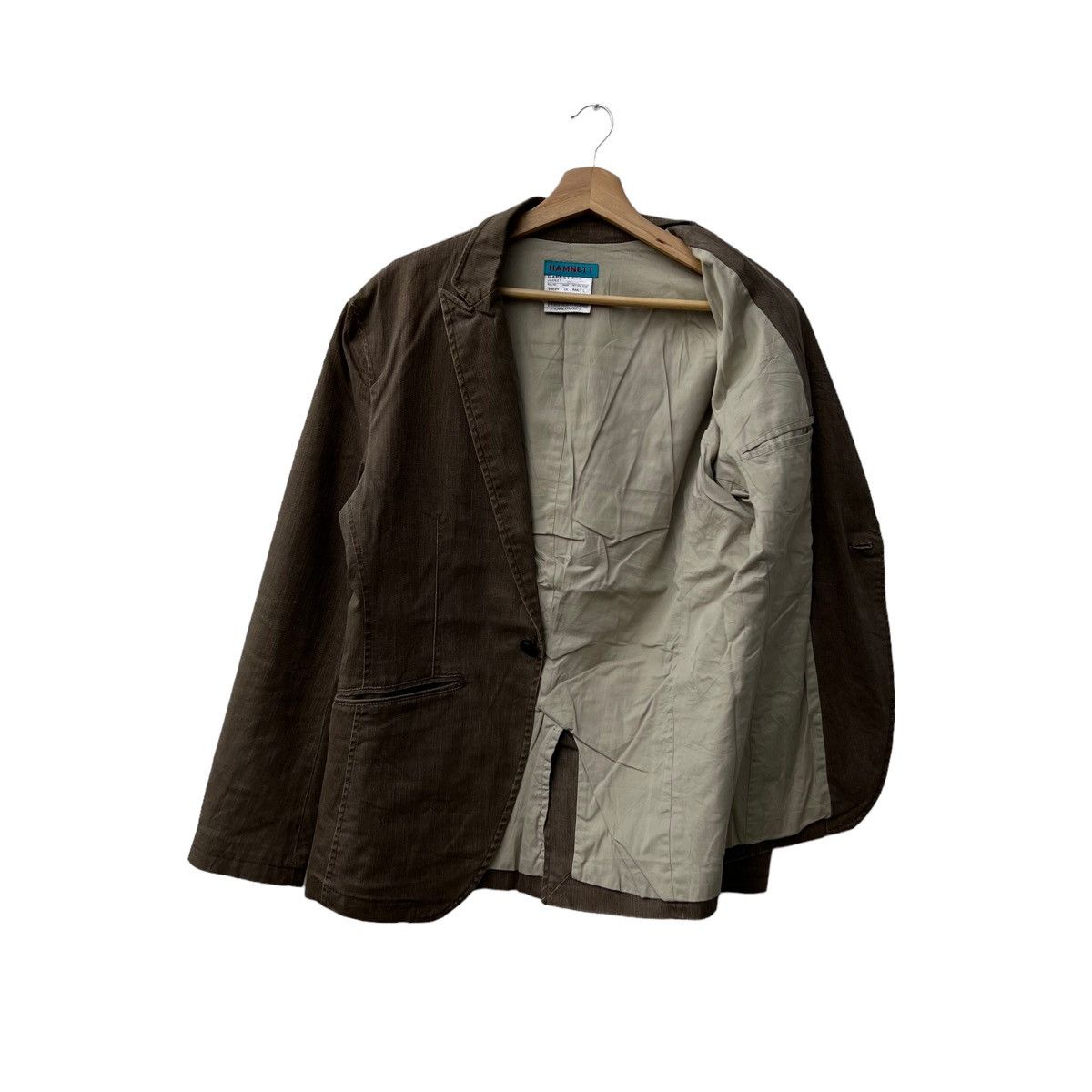 Japanese Brand VINTAGE HIKORY CHORE JACKET HAMNETT JAPAN Size US L / EU 52-54 / 3 - 8 Thumbnail