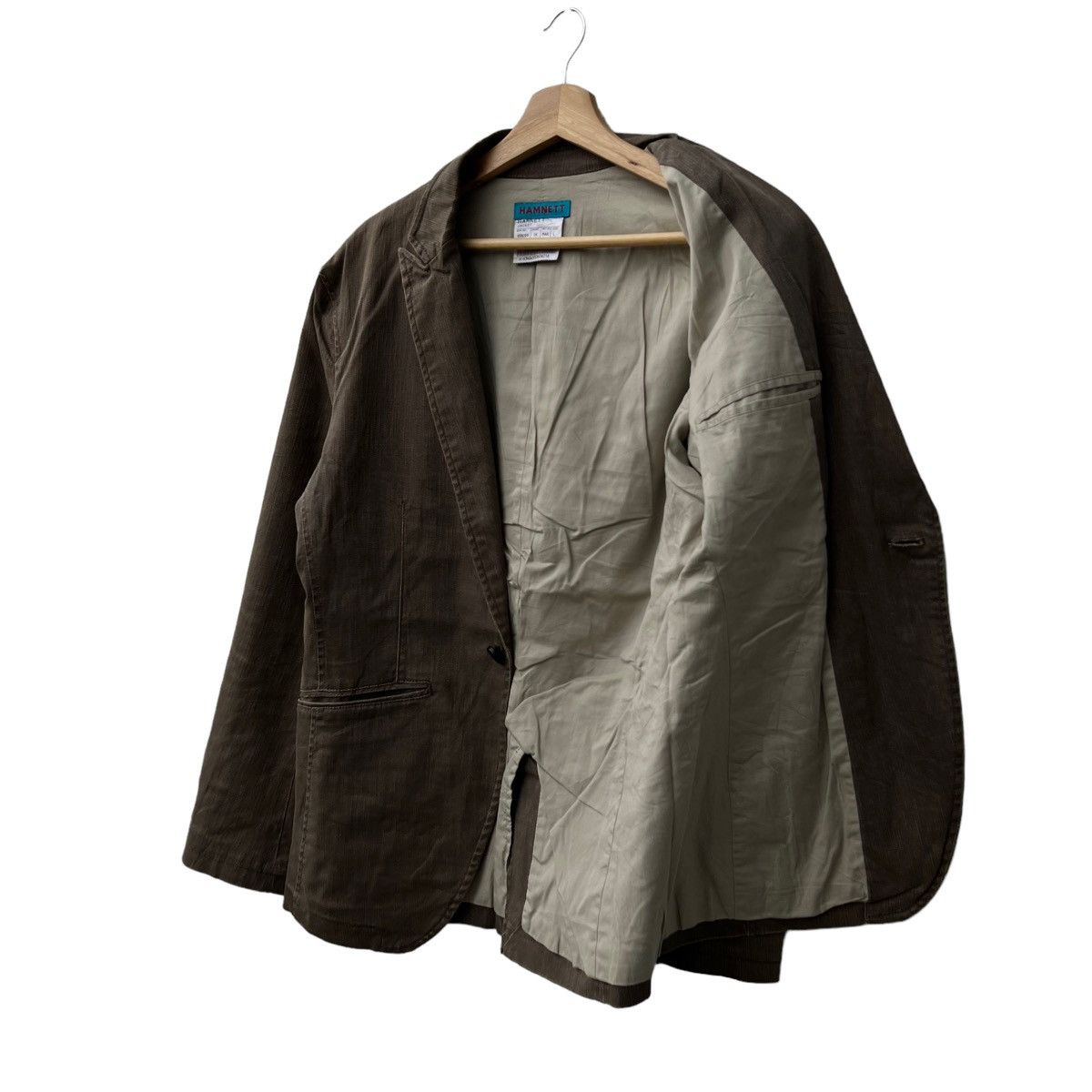 Japanese Brand VINTAGE HIKORY CHORE JACKET HAMNETT JAPAN Size US L / EU 52-54 / 3 - 9 Thumbnail