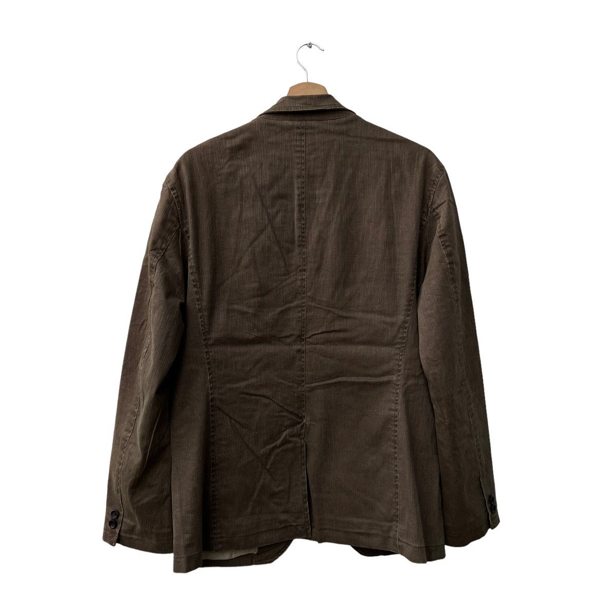 Japanese Brand VINTAGE HIKORY CHORE JACKET HAMNETT JAPAN Size US L / EU 52-54 / 3 - 7 Thumbnail