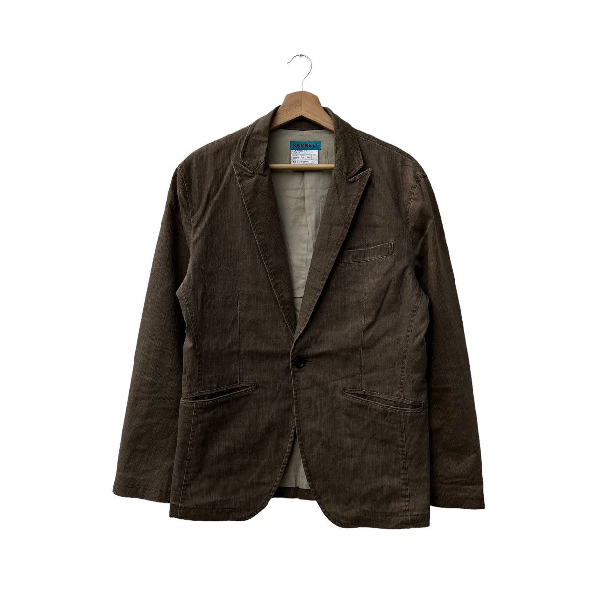 Japanese Brand VINTAGE HIKORY CHORE JACKET HAMNETT JAPAN Size US L / EU 52-54 / 3 - 1 Thumbnail