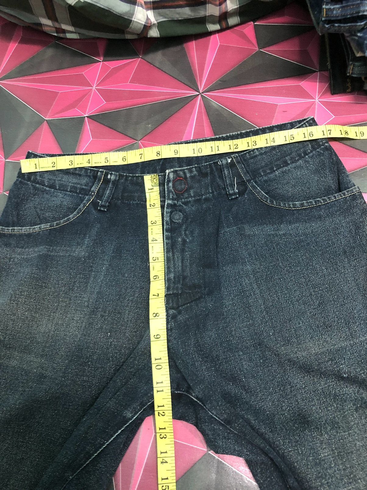 Levi's × Vintage VINTAGE 90s LEVIS RED INDIGO DYE DENIM JEANS Size US 33 - 11 Thumbnail