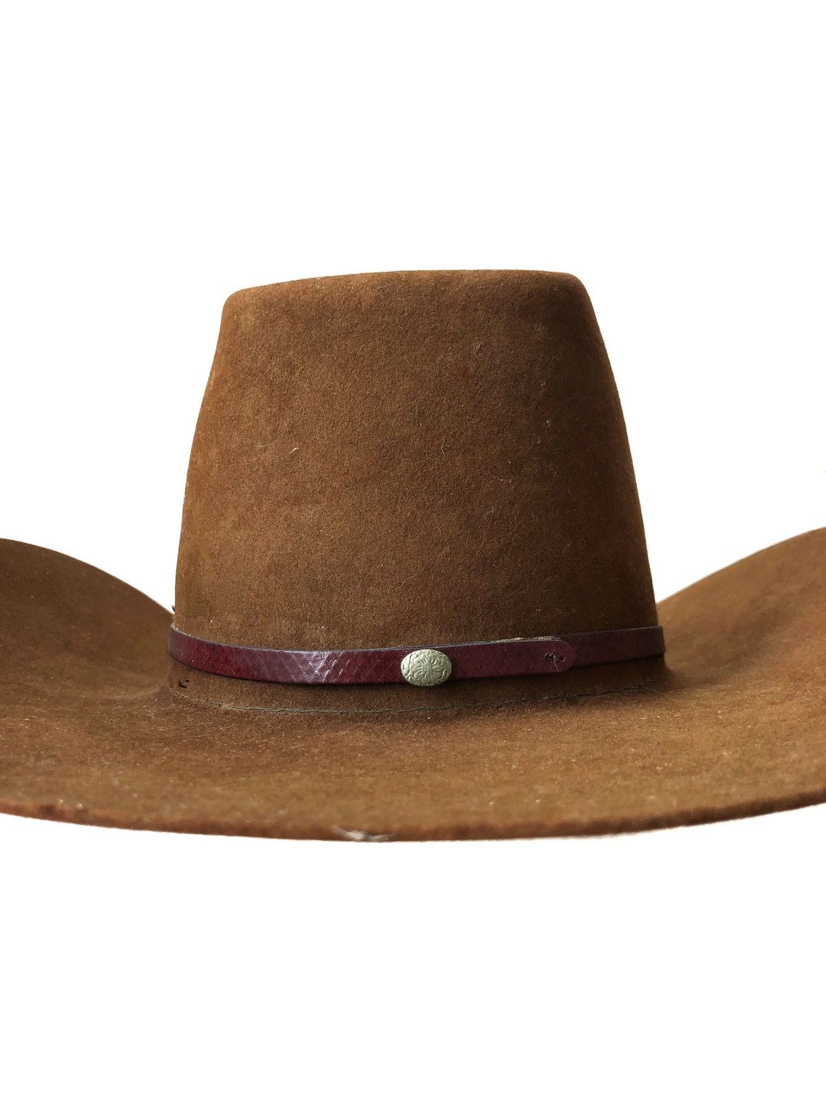 Cowboy Equipment RARE🔥60s Resistol 🇺🇸 Western Felt Cowboy Hat Size ONE SIZE - 3 Thumbnail