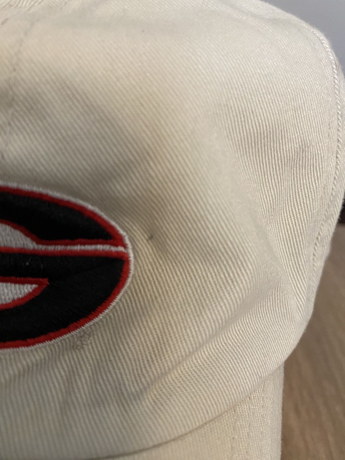 Nike Vintage Y2K Georgia Nike Mini Swoosh Dad Hat Strapback Cap Size ONE SIZE - 3 Thumbnail