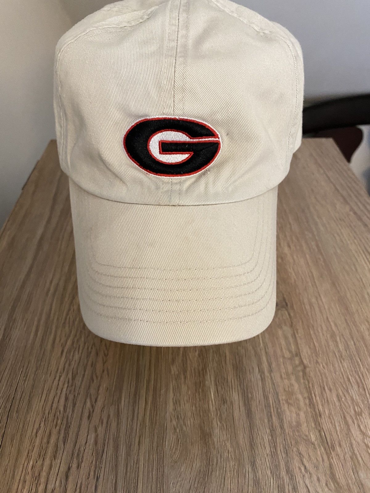 Nike Vintage Y2K Georgia Nike Mini Swoosh Dad Hat Strapback Cap Size ONE SIZE - 4 Thumbnail