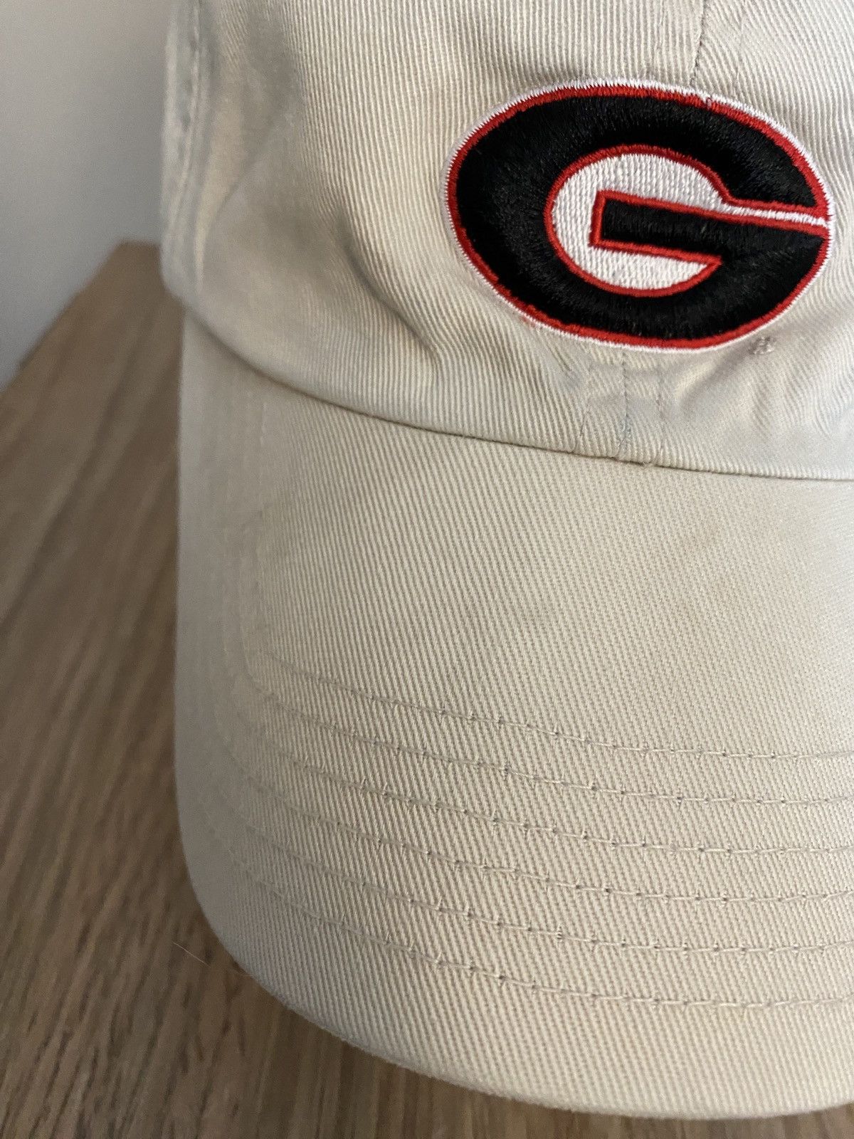Nike Vintage Y2K Georgia Nike Mini Swoosh Dad Hat Strapback Cap Size ONE SIZE - 5 Thumbnail
