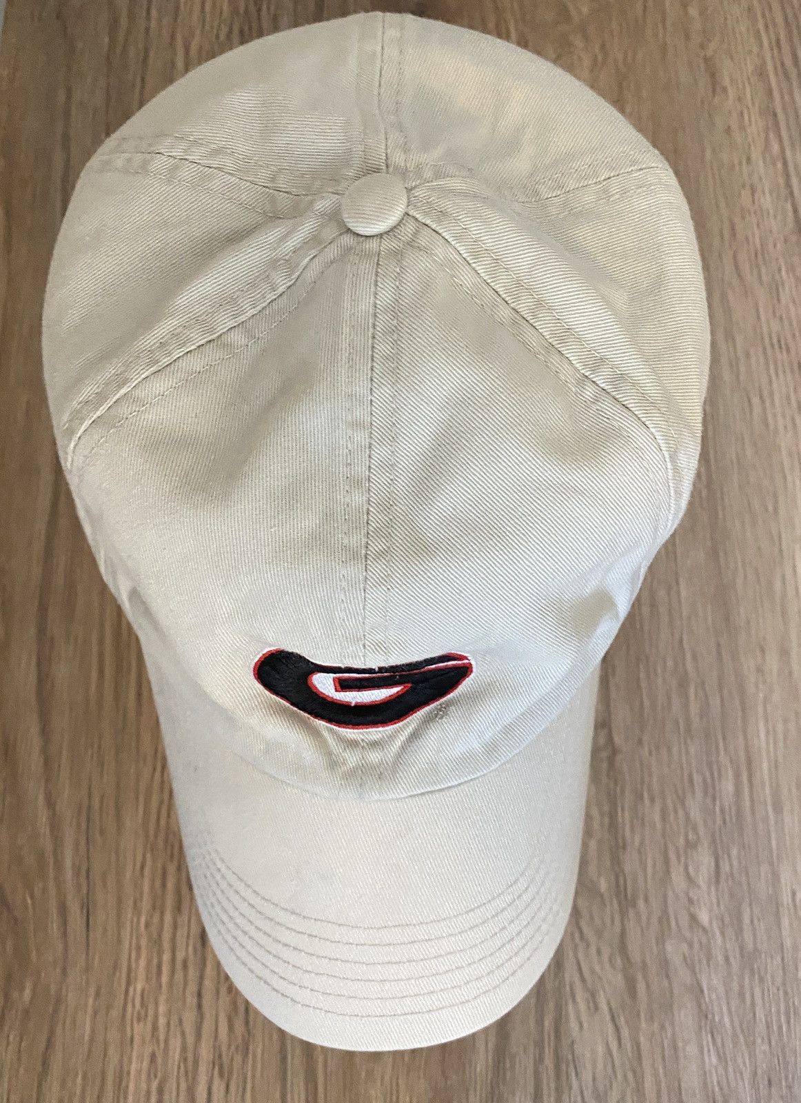 Nike Vintage Y2K Georgia Nike Mini Swoosh Dad Hat Strapback Cap Size ONE SIZE - 7 Thumbnail