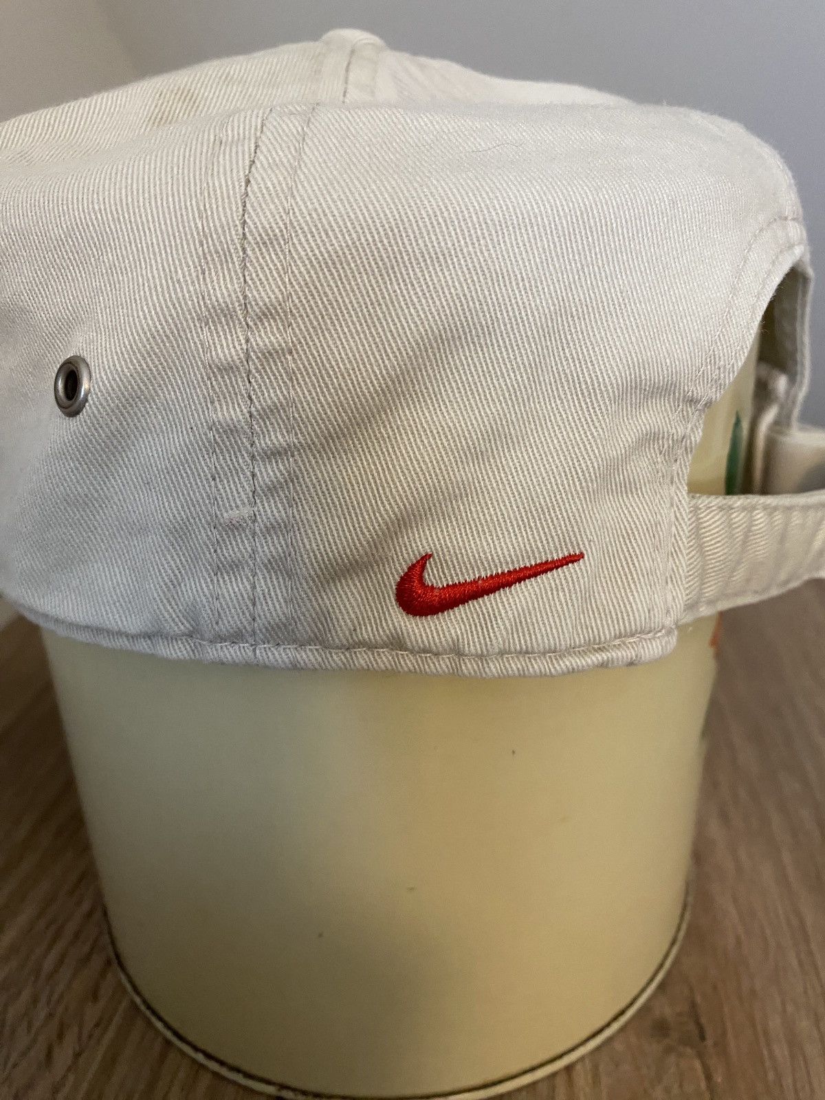 Nike Vintage Y2K Georgia Nike Mini Swoosh Dad Hat Strapback Cap Size ONE SIZE - 9 Thumbnail