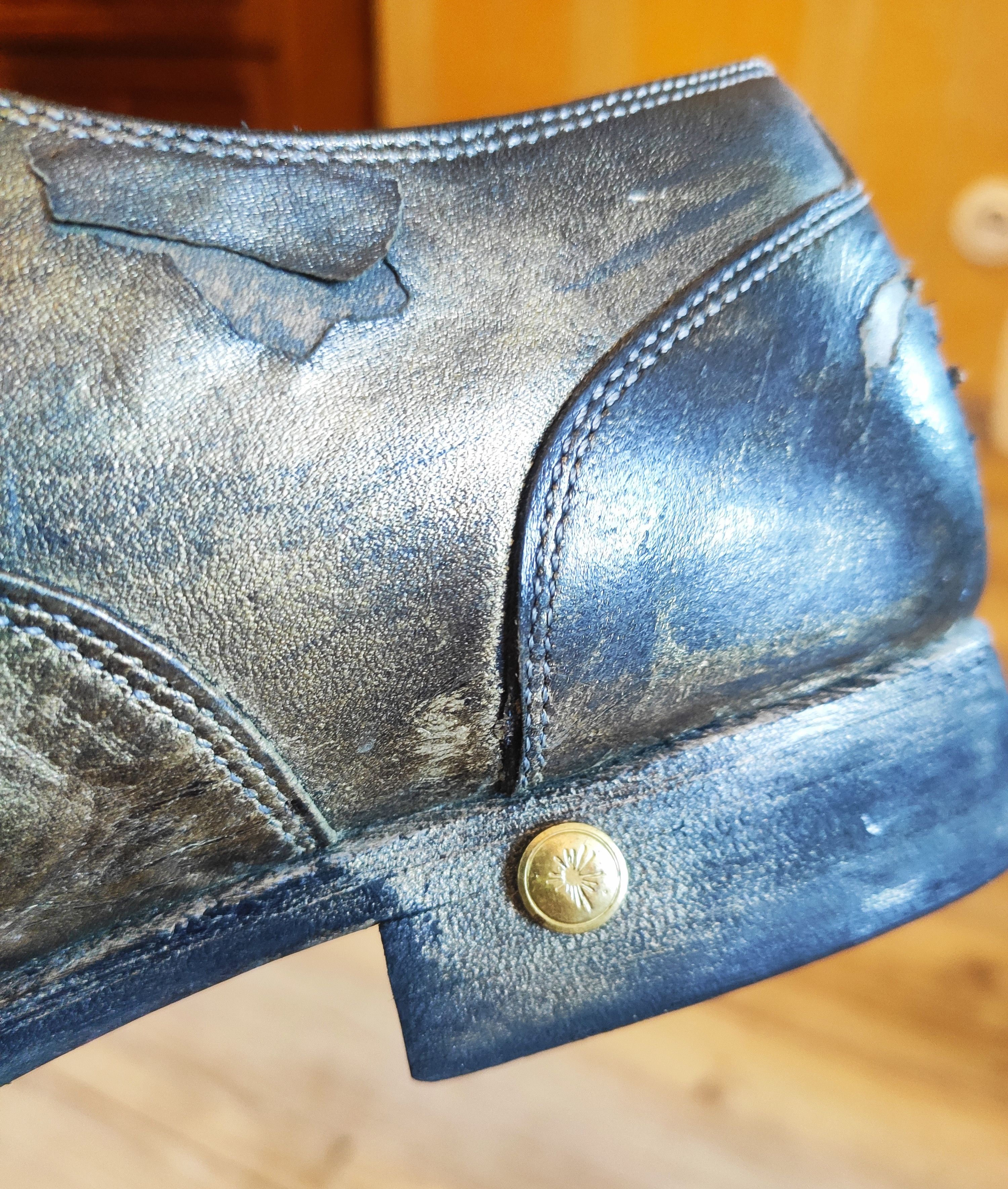 Maison MIHARA YASUHIRO Destroyed derbies.Like Guidi or Yohji Yamamoto Size US 8 / EU 41 - 8 Thumbnail