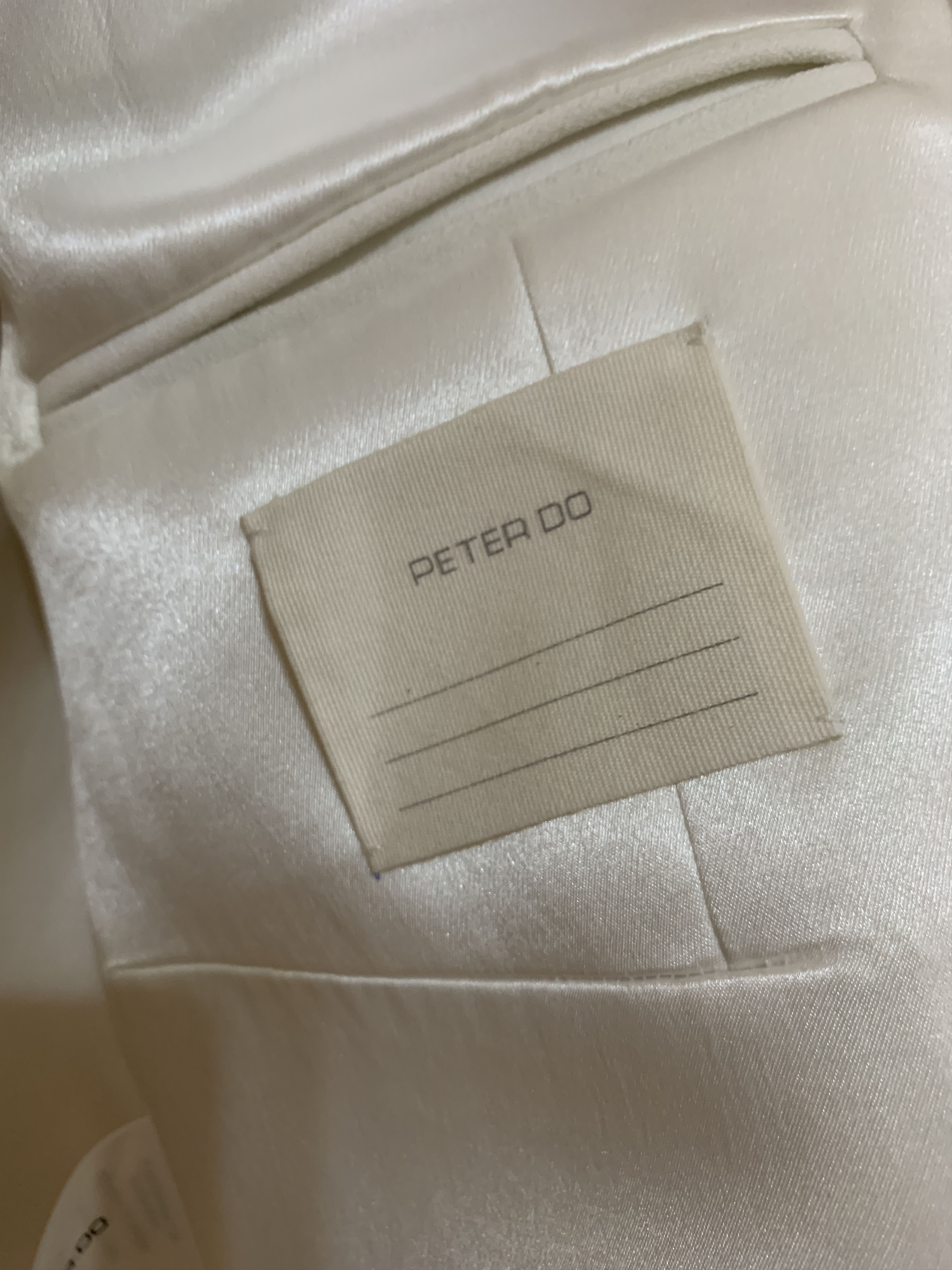 Peter Do Velcro Strap Set-up Blazer / Pants Size XS / US 0-2 / IT 36-38 - 7 Thumbnail