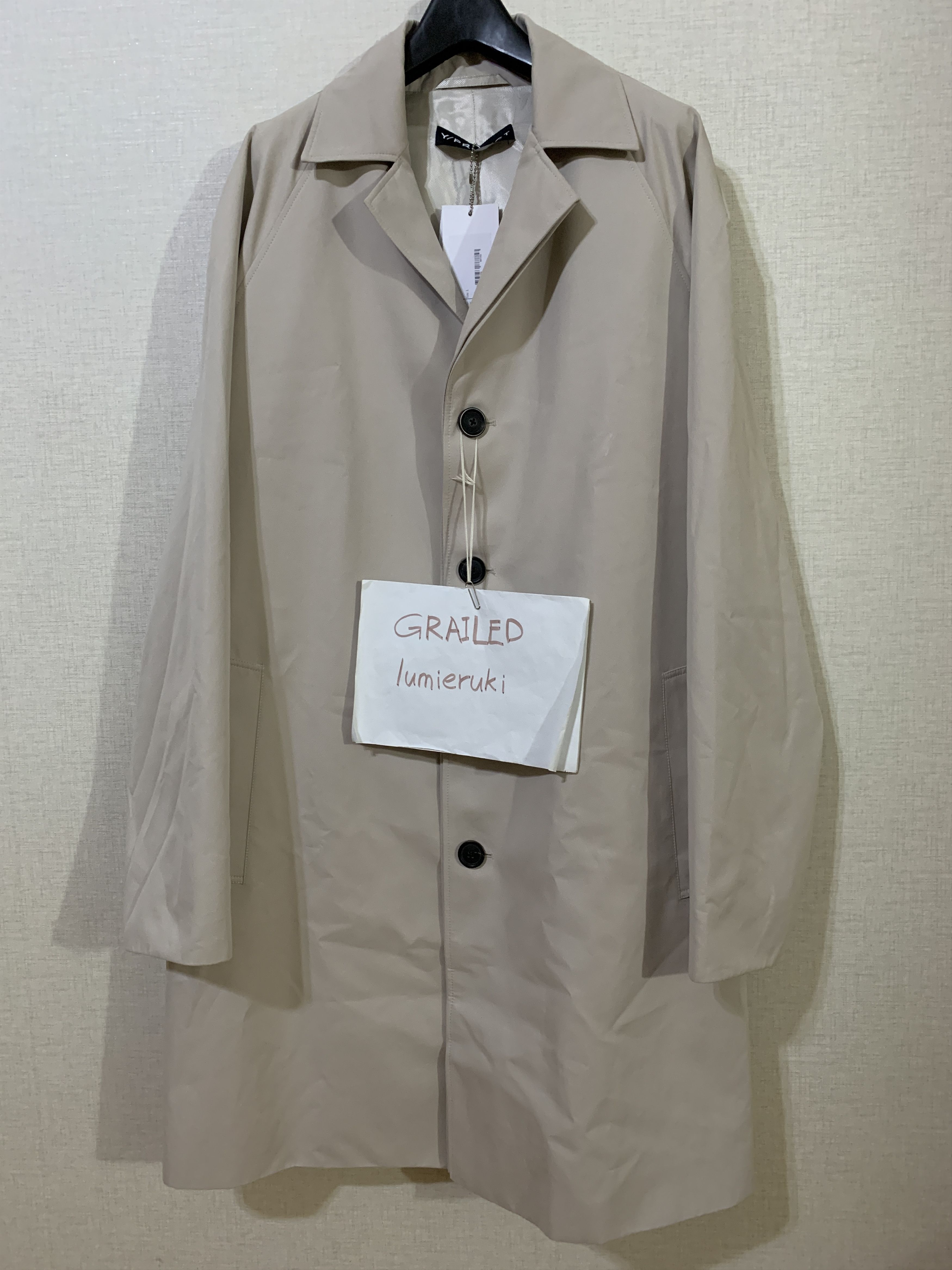 Y/Project Double Layered Mac Coat Size US L / EU 52-54 / 3 - 2 Thumbnail