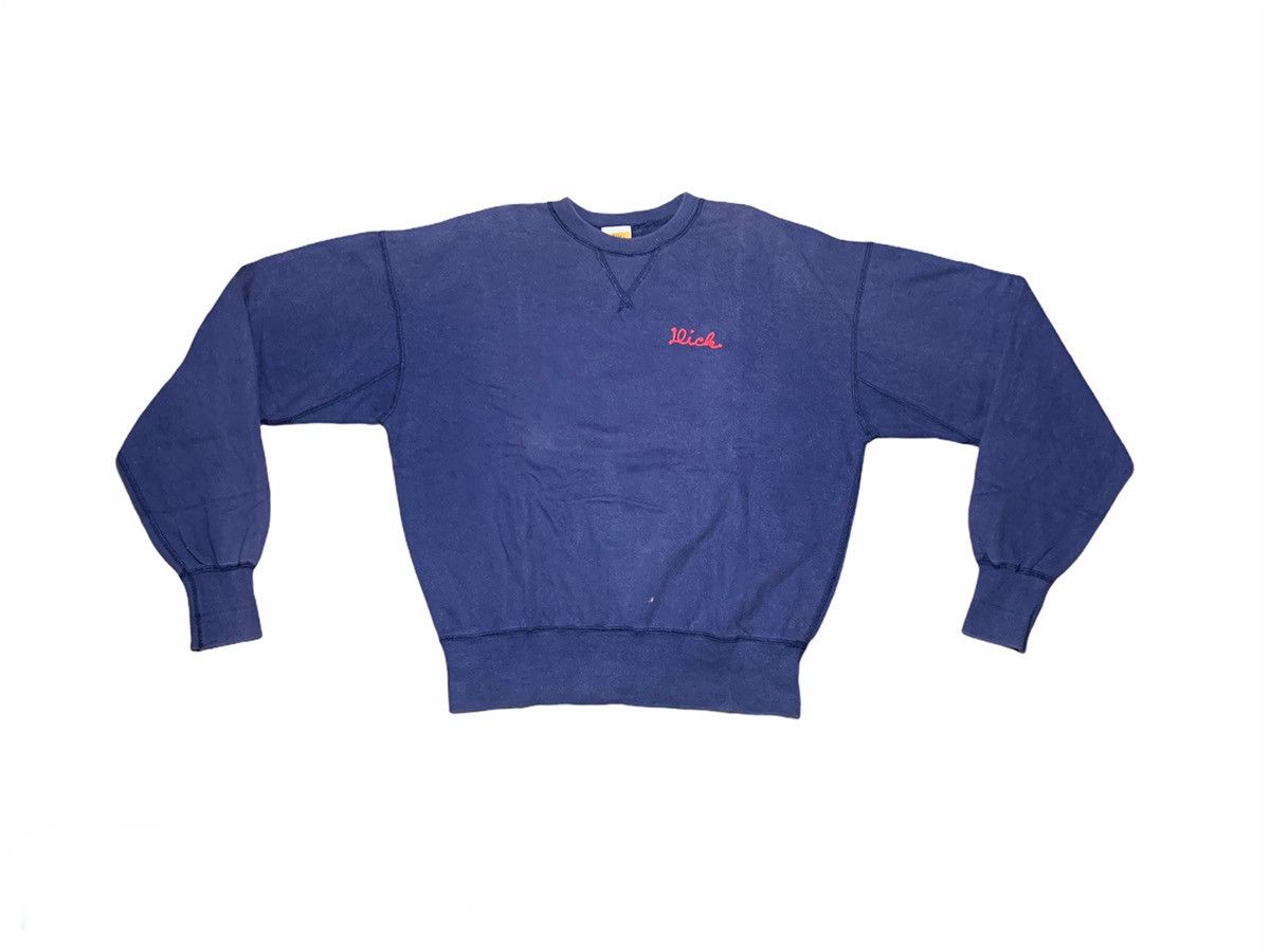 Vintage vintage gusset chainstitch double v sweatshirt Size US M / EU 48-50 / 2 - 3 Thumbnail