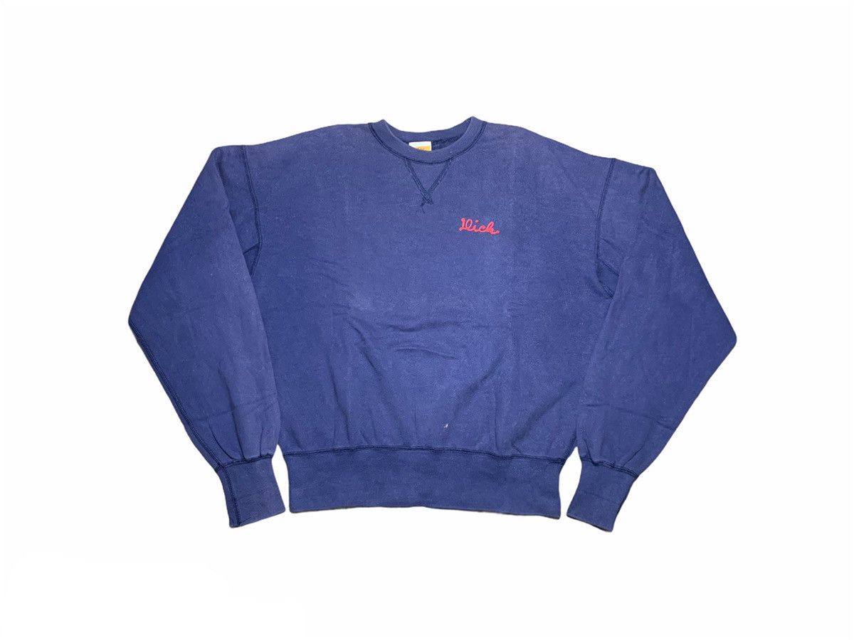 Vintage vintage gusset chainstitch double v sweatshirt Size US M / EU 48-50 / 2 - 2 Thumbnail