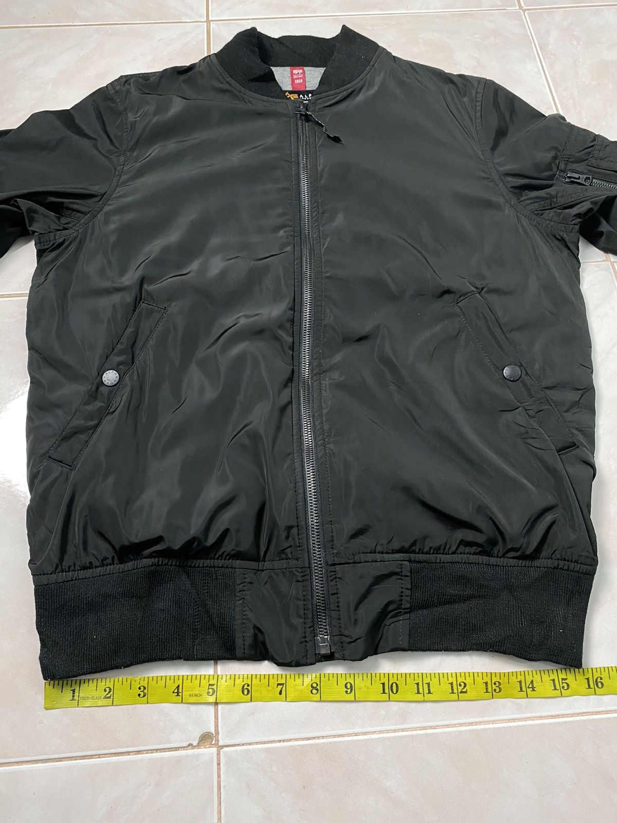 Alpha Industries × Vintage Alpha Industries Jacket Flight/Bomber Jacket Size US M / EU 48-50 / 2 - 15 Thumbnail