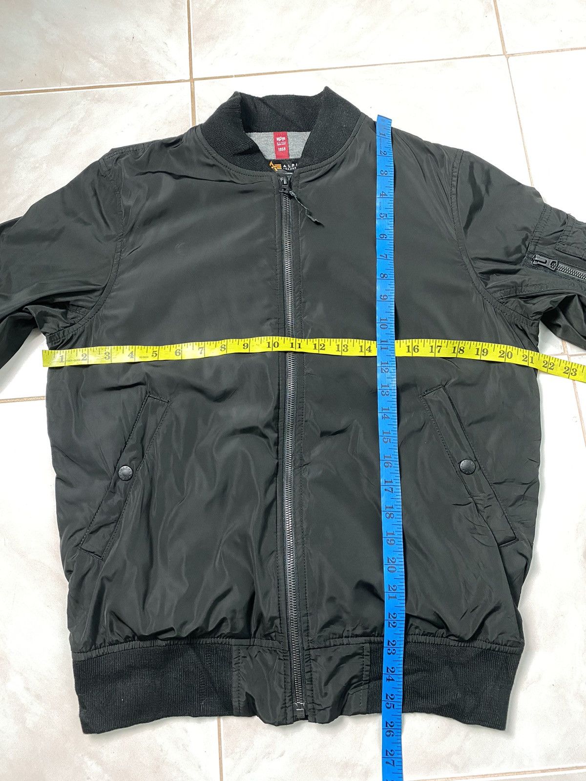 Alpha Industries × Vintage Alpha Industries Jacket Flight/Bomber Jacket Size US M / EU 48-50 / 2 - 16 Thumbnail