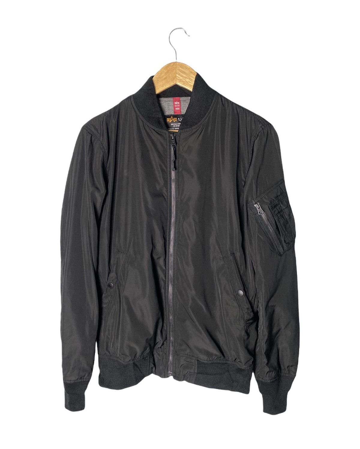 Alpha Industries × Vintage Alpha Industries Jacket Flight/Bomber Jacket Size US M / EU 48-50 / 2 - 1 Thumbnail