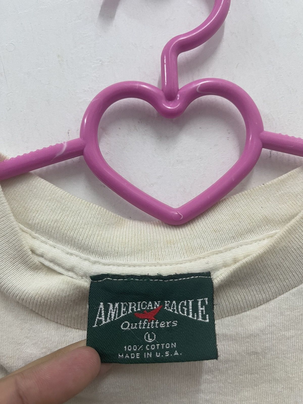 American Eagle Outfitters Rare 90s Vintage AMERICAN EAGLE OUTFITTERS Box Logo Shirt Size US L / EU 52-54 / 3 - 4 Thumbnail