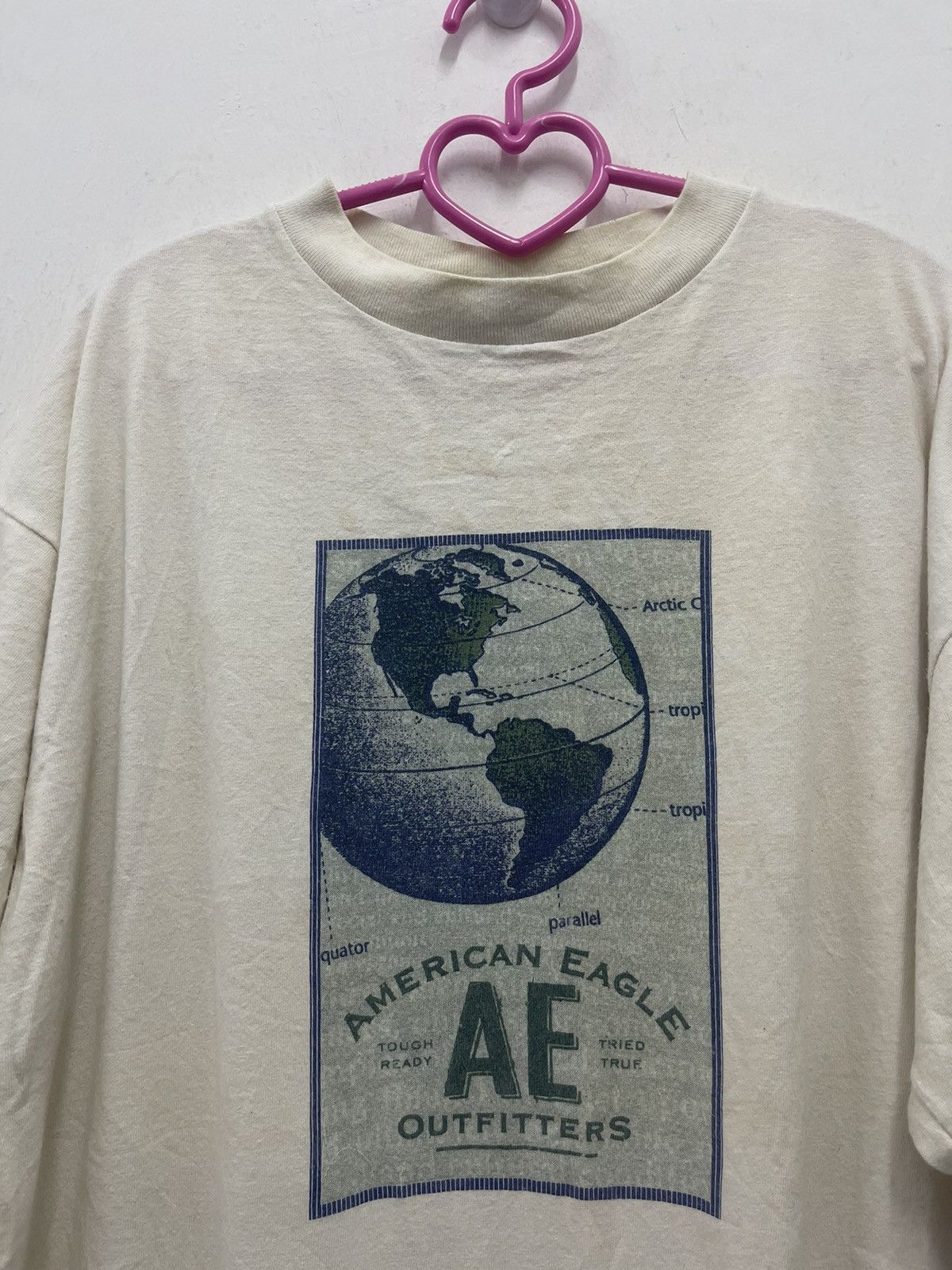 American Eagle Outfitters Rare 90s Vintage AMERICAN EAGLE OUTFITTERS Box Logo Shirt Size US L / EU 52-54 / 3 - 2 Thumbnail