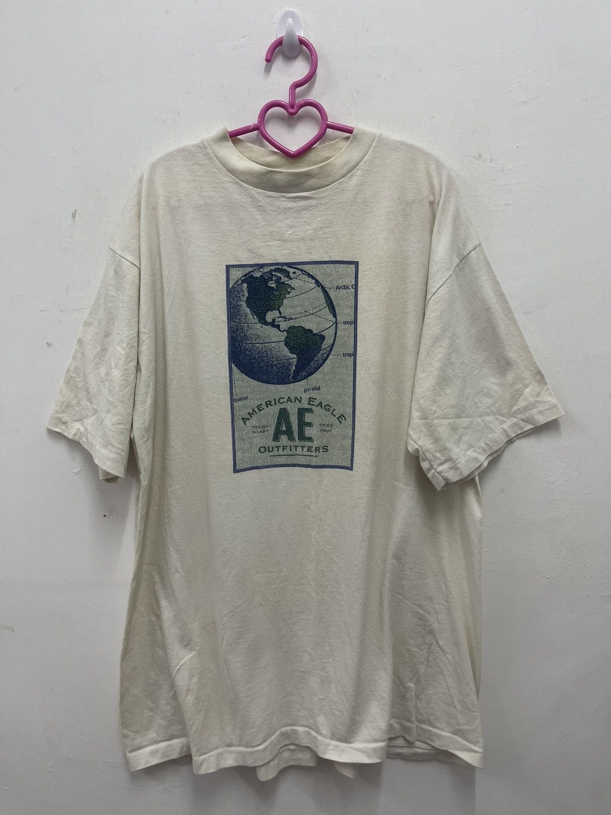 American Eagle Outfitters Rare 90s Vintage AMERICAN EAGLE OUTFITTERS Box Logo Shirt Size US L / EU 52-54 / 3 - 1 Thumbnail