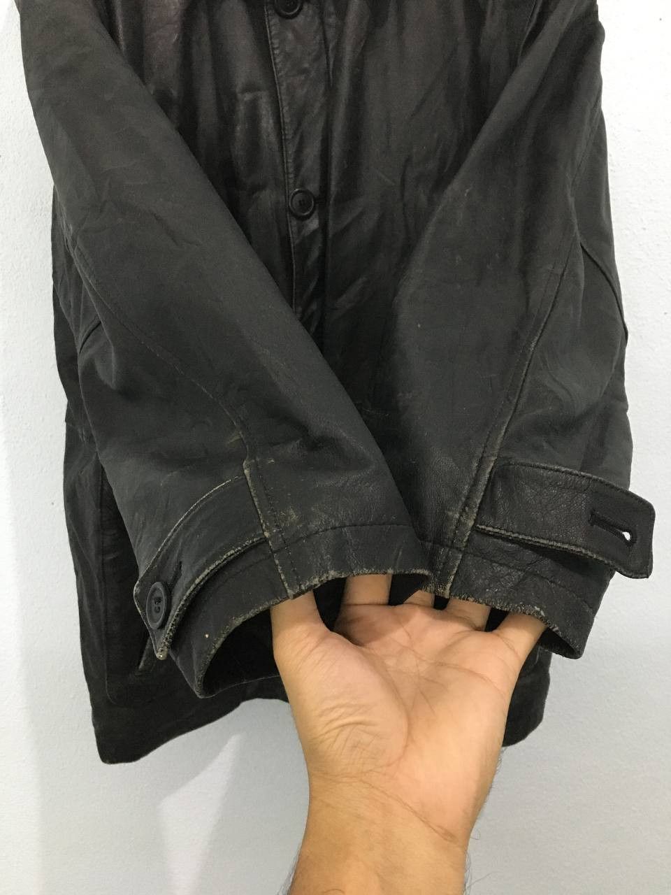 Designer × Japanese Brand Vintage Homme A Homme Leather Jacket Size US XL / EU 56 / 4 - 8 Thumbnail
