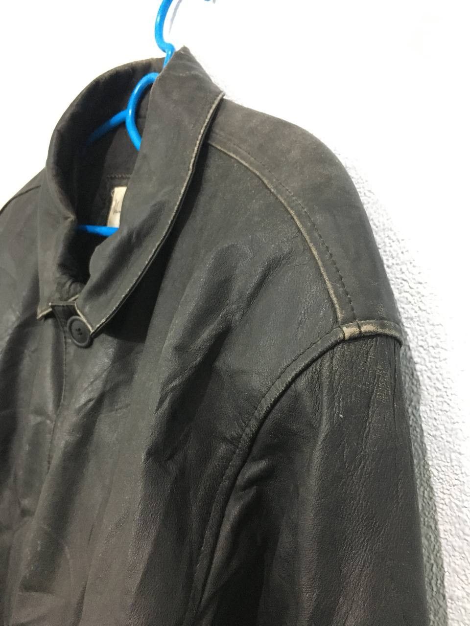 Designer × Japanese Brand Vintage Homme A Homme Leather Jacket Size US XL / EU 56 / 4 - 6 Thumbnail
