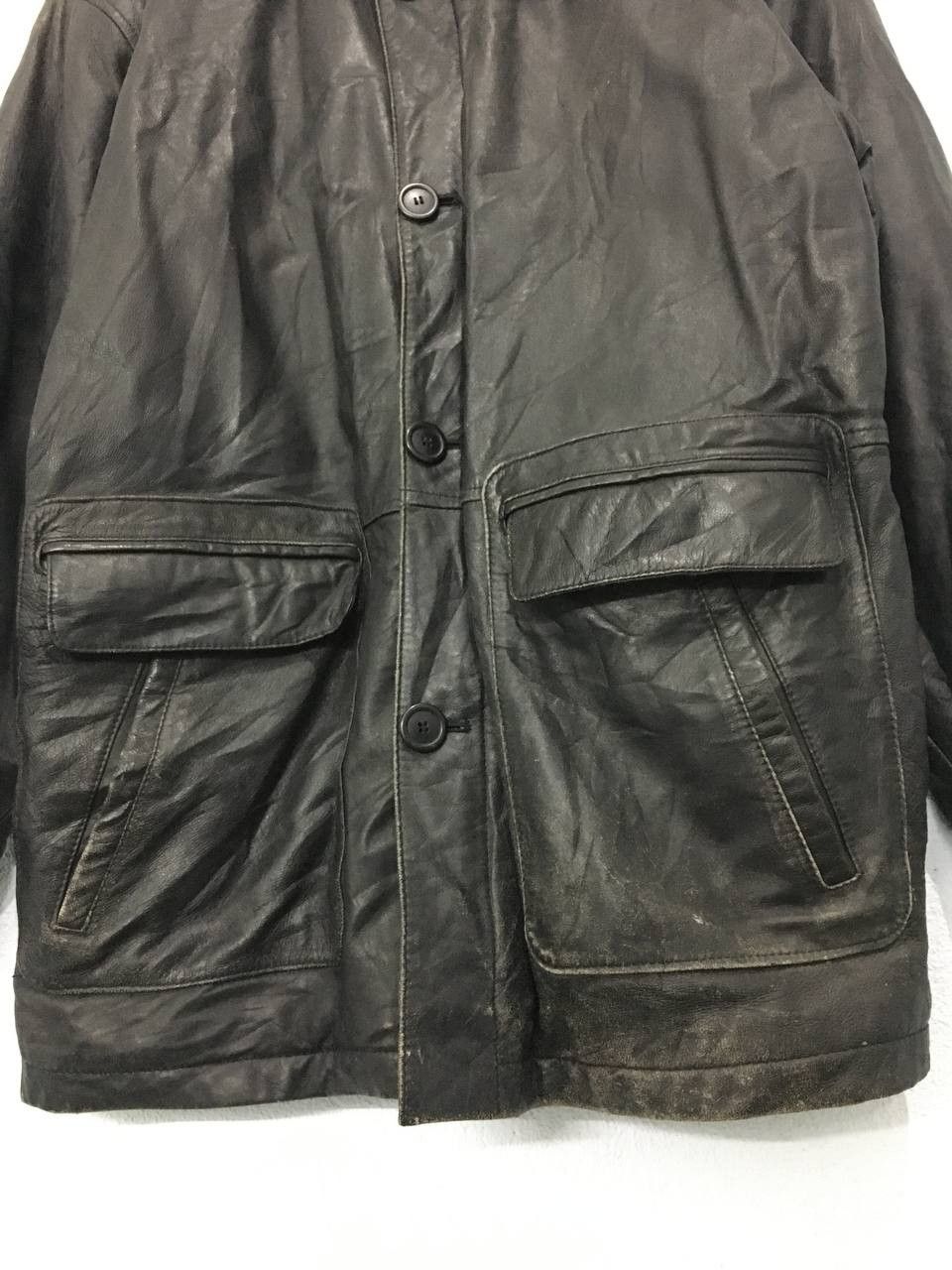 Designer × Japanese Brand Vintage Homme A Homme Leather Jacket Size US XL / EU 56 / 4 - 7 Thumbnail