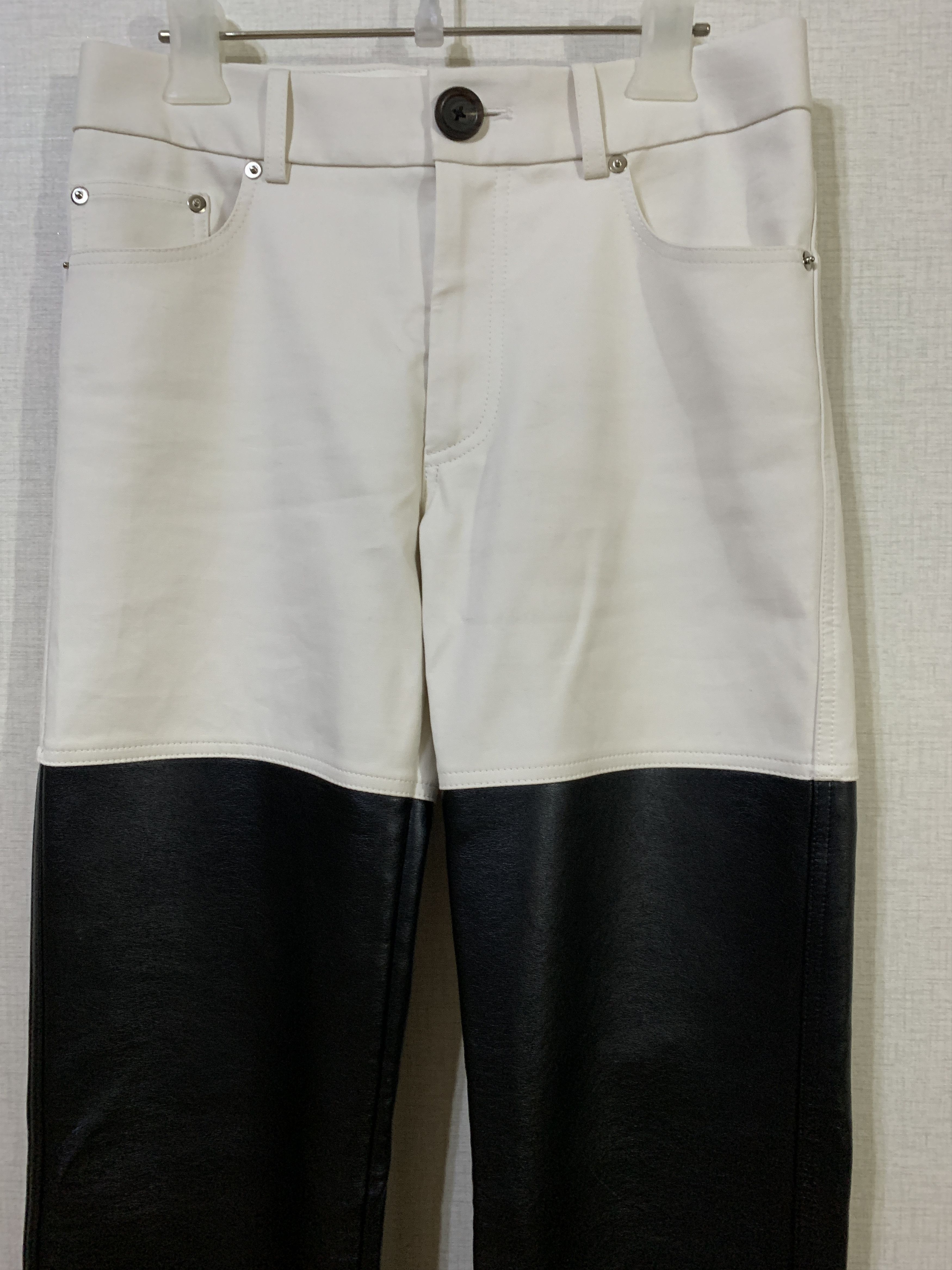 Peter Do Combo Denim Jeans Pants Size 25" / US 0 / IT 36 - 3 Thumbnail
