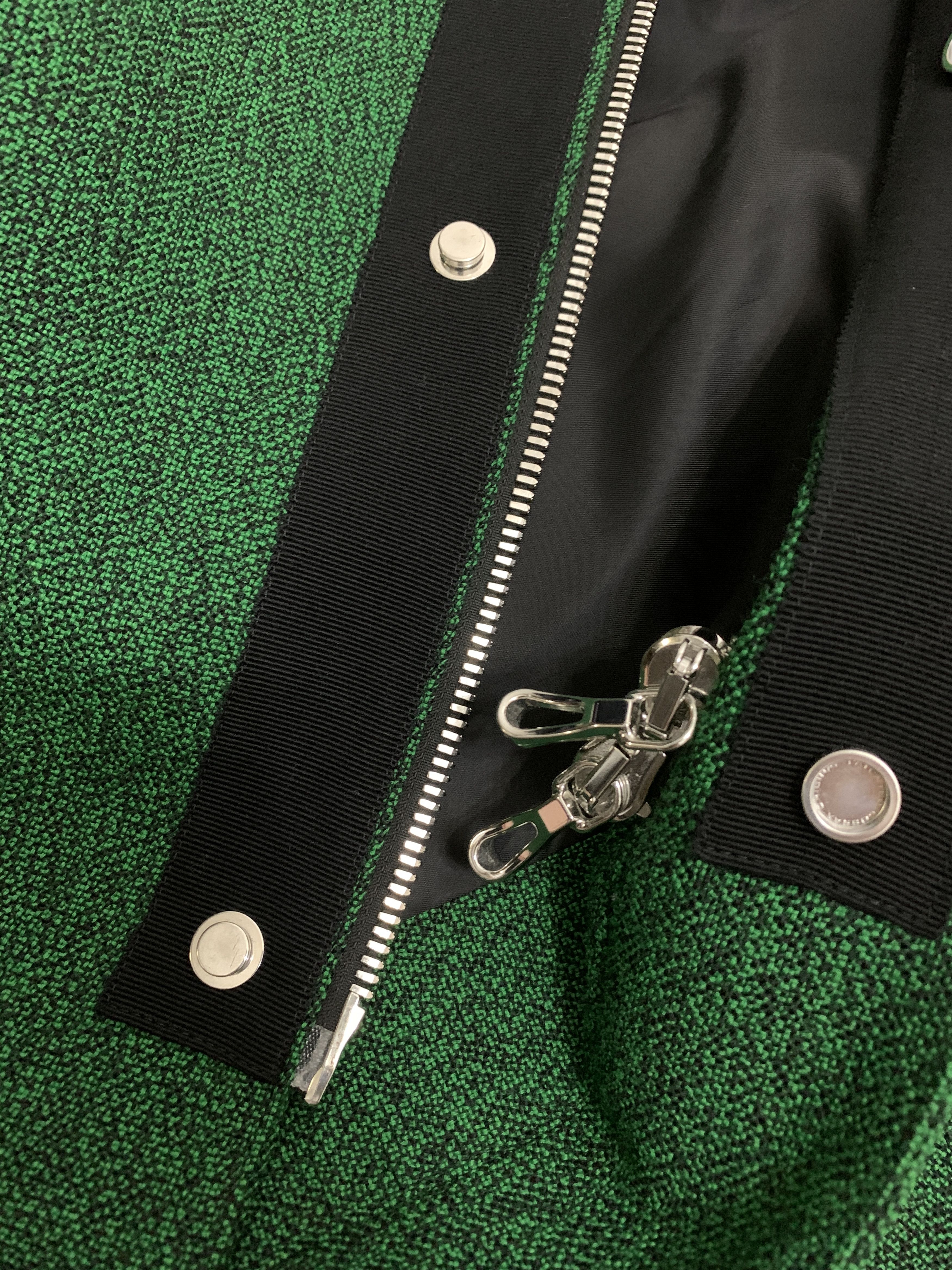 Namacheko Green Texture Wool Coat Size US M / EU 48-50 / 2 - 8 Thumbnail