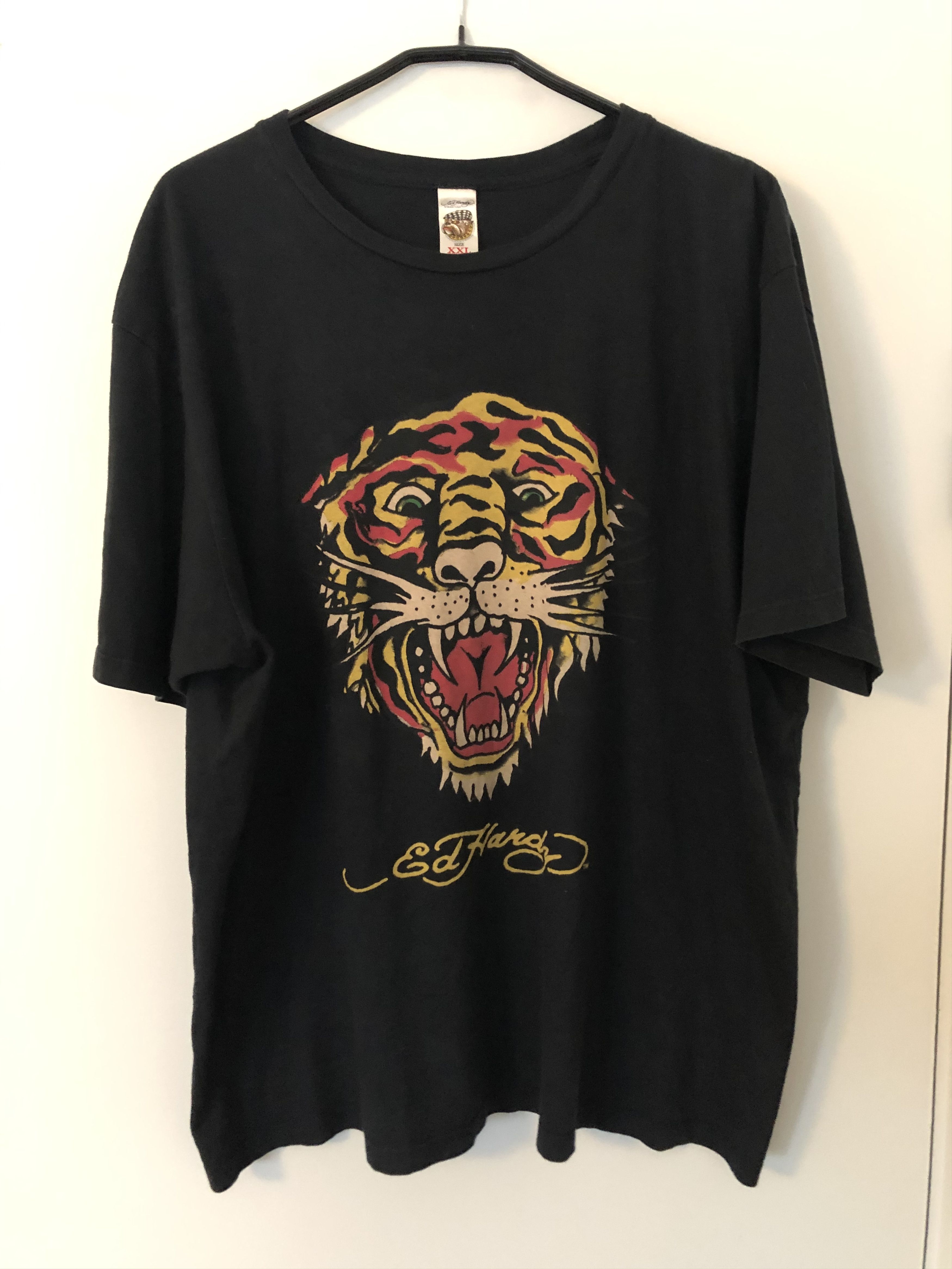Ed Hardy × Vintage Ed Hardy Tee shirt - not leather jacket coat parka Size US XL / EU 56 / 4 - 3 Thumbnail
