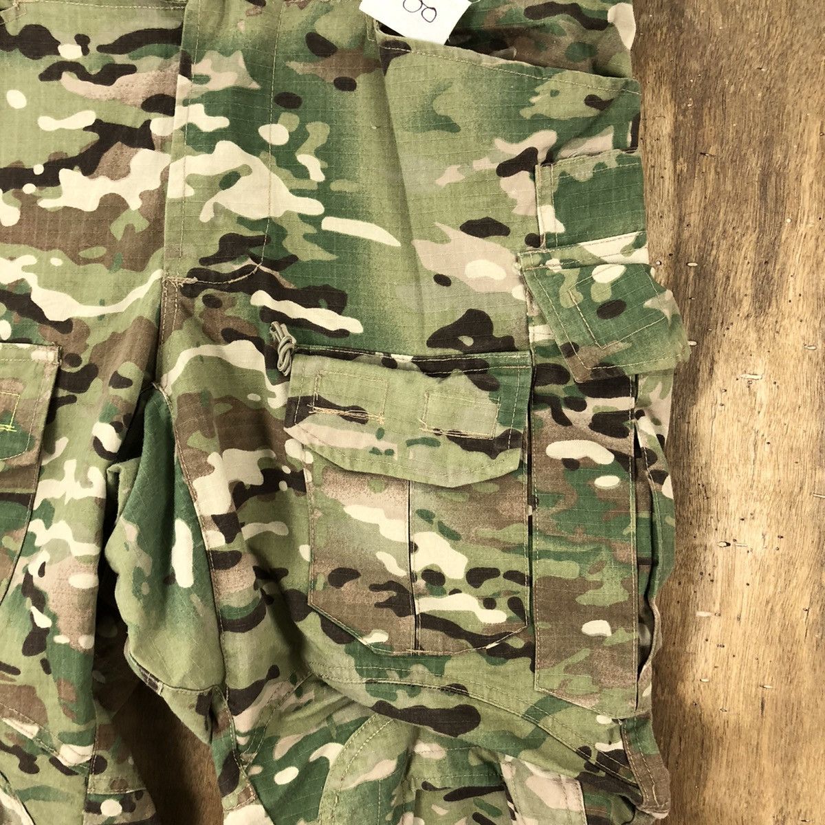Japanese Brand Emerson Camo Green multipocket tactical cargo pants #100 Size US 32 / EU 48 - 7 Thumbnail