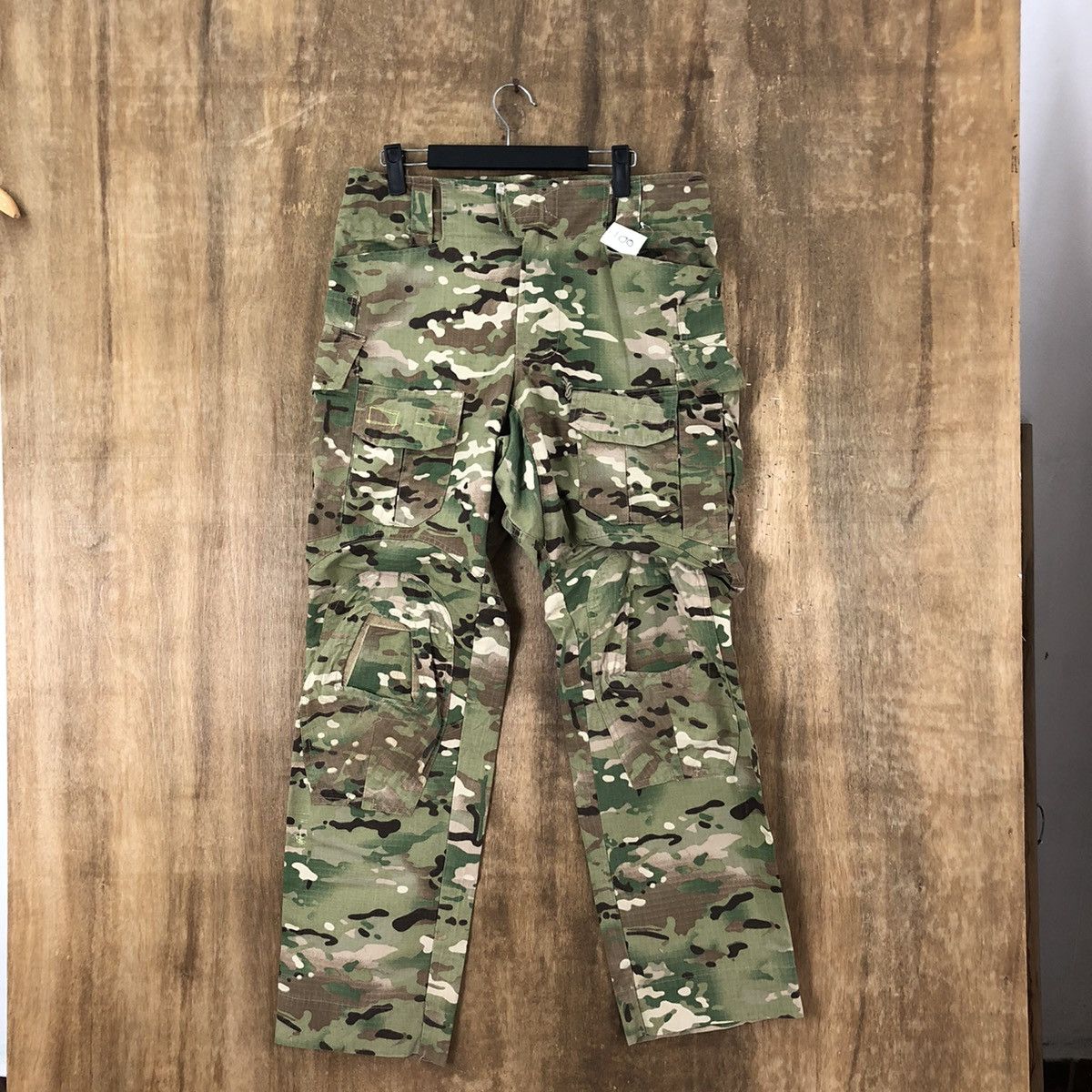 Japanese Brand Emerson Camo Green multipocket tactical cargo pants #100 Size US 32 / EU 48 - 1 Thumbnail