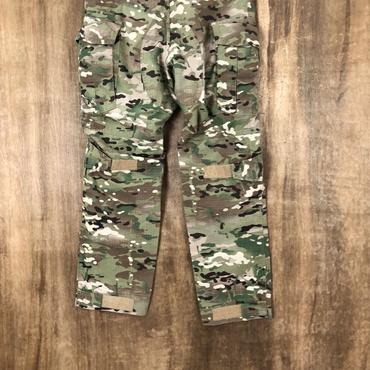 Japanese Brand Emerson Camo Green multipocket tactical cargo pants #100 Size US 32 / EU 48 - 10 Thumbnail