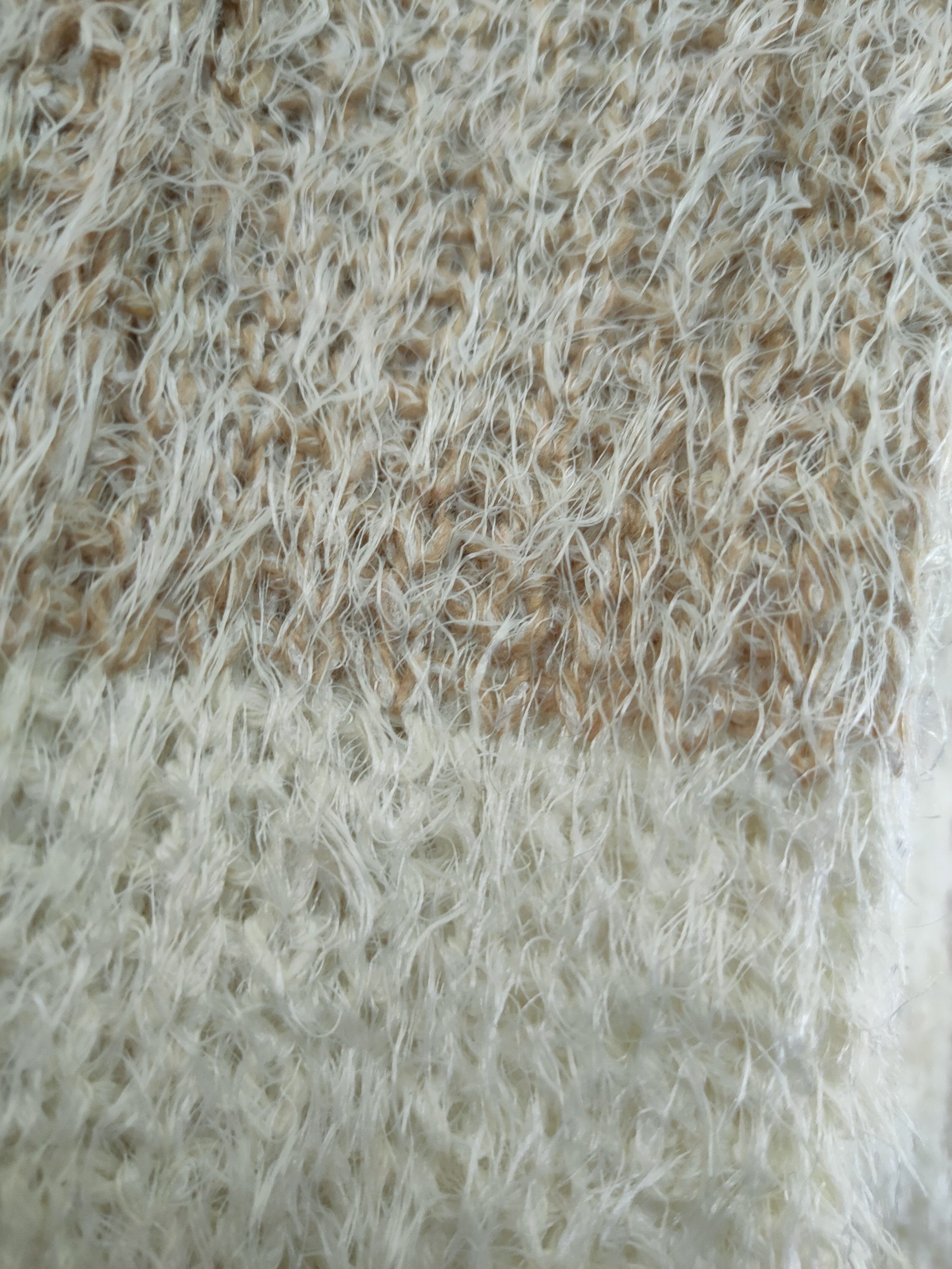 Homespun Knitwear DLL Alla Moda stripe knitwear mohair soft fur shaggy #46-444 Size US S / EU 44-46 / 1 - 5 Thumbnail