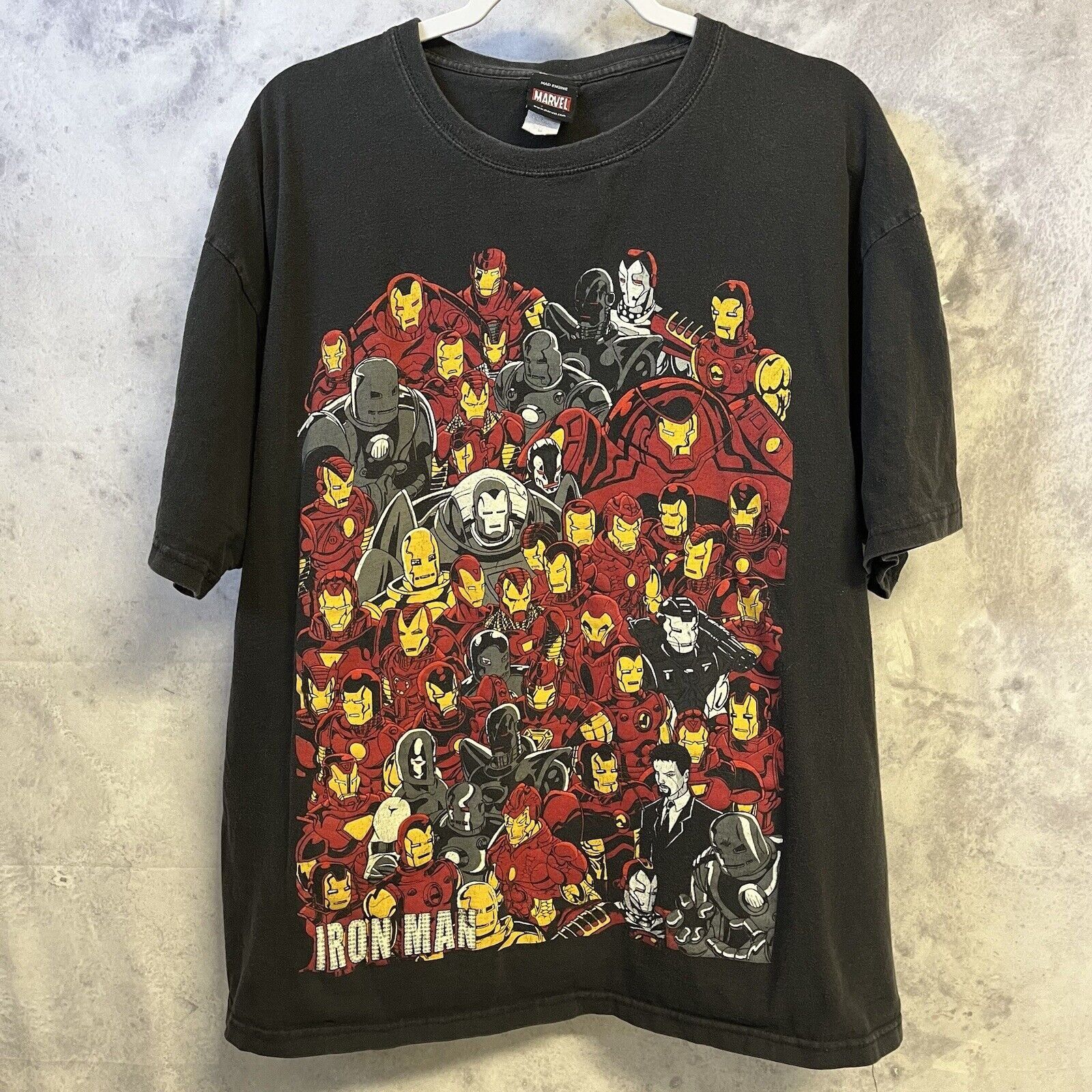 Marvel Comics × Vintage Vintage Iron Man Marvel Comics T Shirt Graphic
