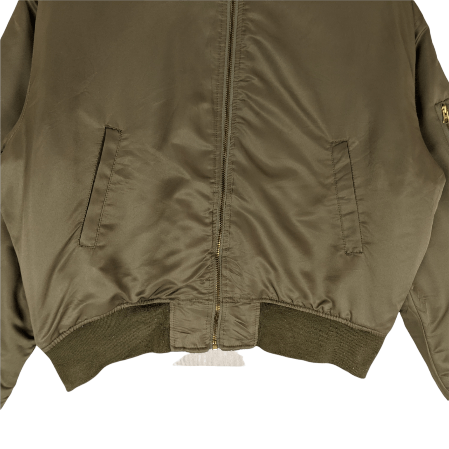 Japanese Brand Japanese EARTH MUSIC & ECOLOGY Bomber Style Jacket Hoodie Size XL / US 12-14 / IT 48-50 - 7 Thumbnail
