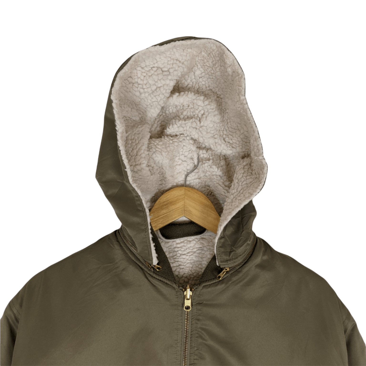 Japanese Brand Japanese EARTH MUSIC & ECOLOGY Bomber Style Jacket Hoodie Size XL / US 12-14 / IT 48-50 - 5 Thumbnail