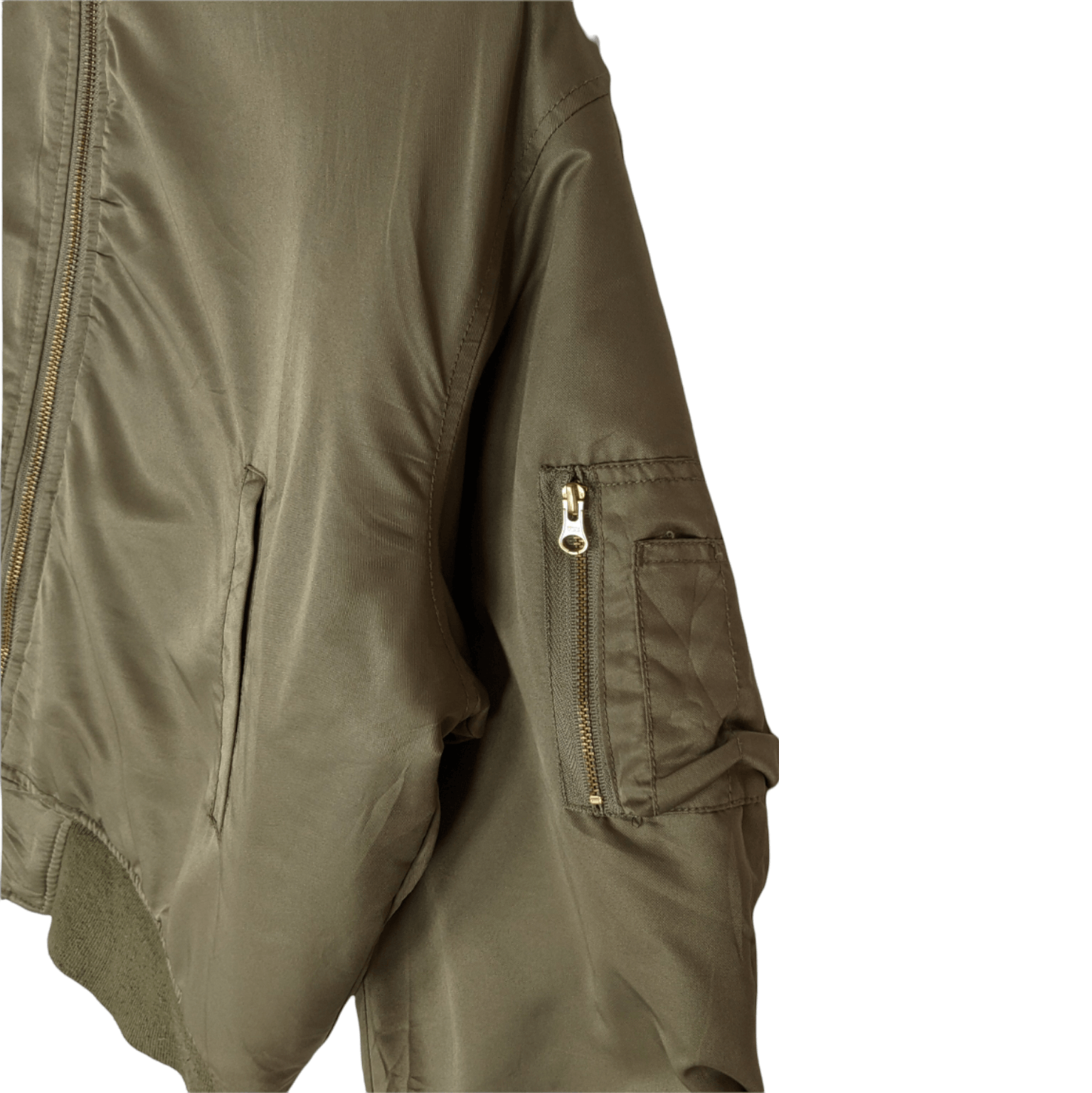 Japanese Brand Japanese EARTH MUSIC & ECOLOGY Bomber Style Jacket Hoodie Size XL / US 12-14 / IT 48-50 - 6 Thumbnail