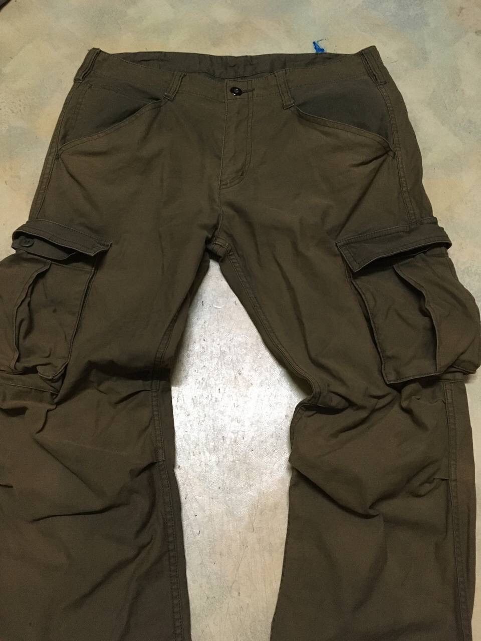 Japanese Brand Cargo Multipockets Tactical Style Denim Pants Size US 32 / EU 48 - 5 Thumbnail