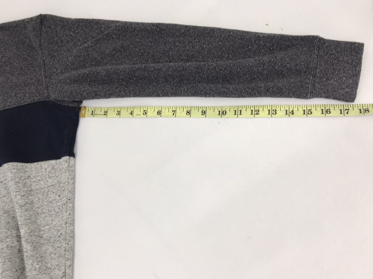 Japanese Brand Sweatshirt Color Block Pullover Style Japanese Brand Size M / US 6-8 / IT 42-44 - 9 Thumbnail