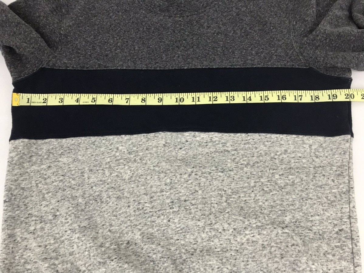 Japanese Brand Sweatshirt Color Block Pullover Style Japanese Brand Size M / US 6-8 / IT 42-44 - 7 Thumbnail