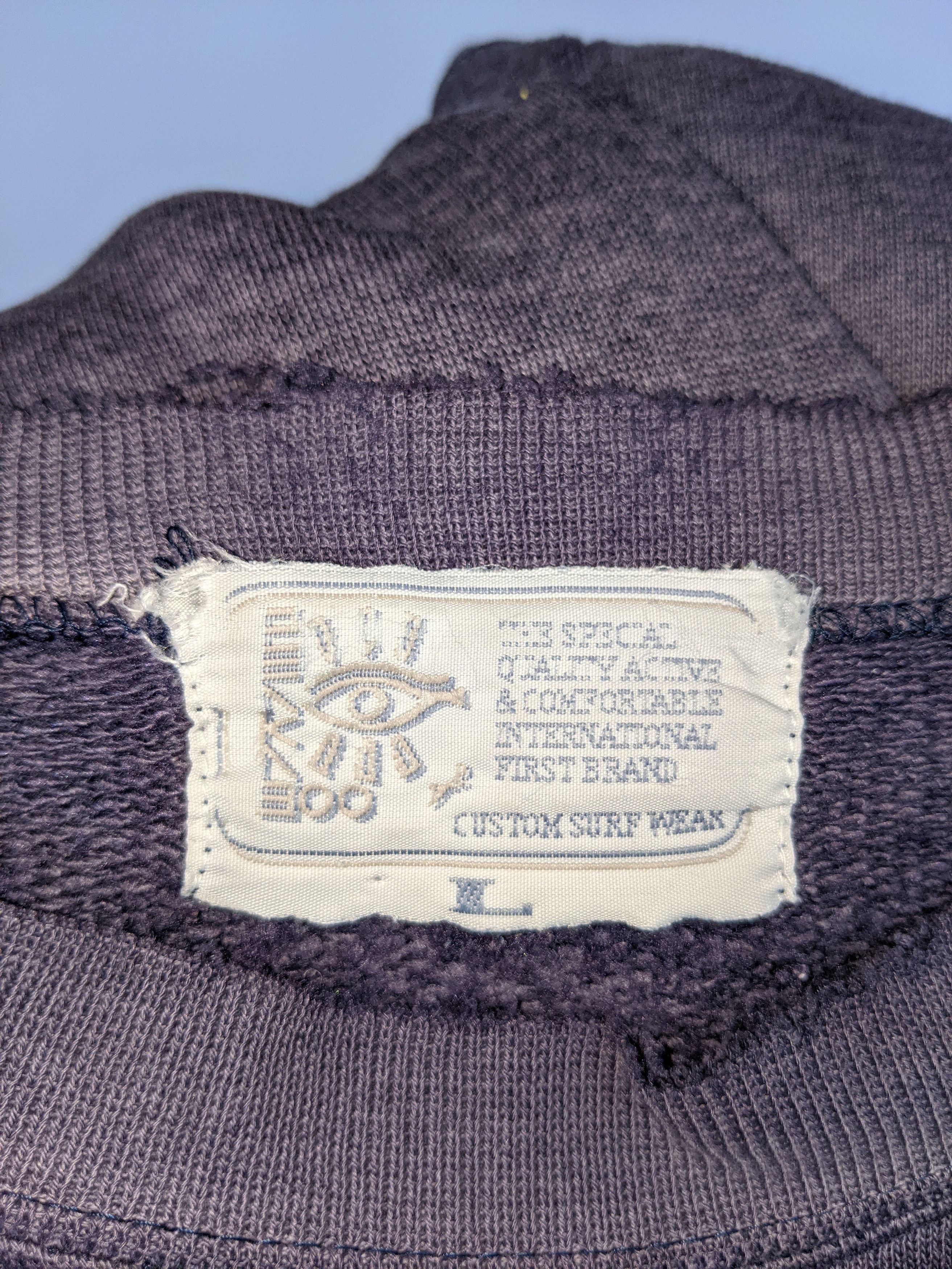 Vintage Vintage Peekeboo Distress Sweatshirt Size US L / EU 52-54 / 3 - 8 Thumbnail