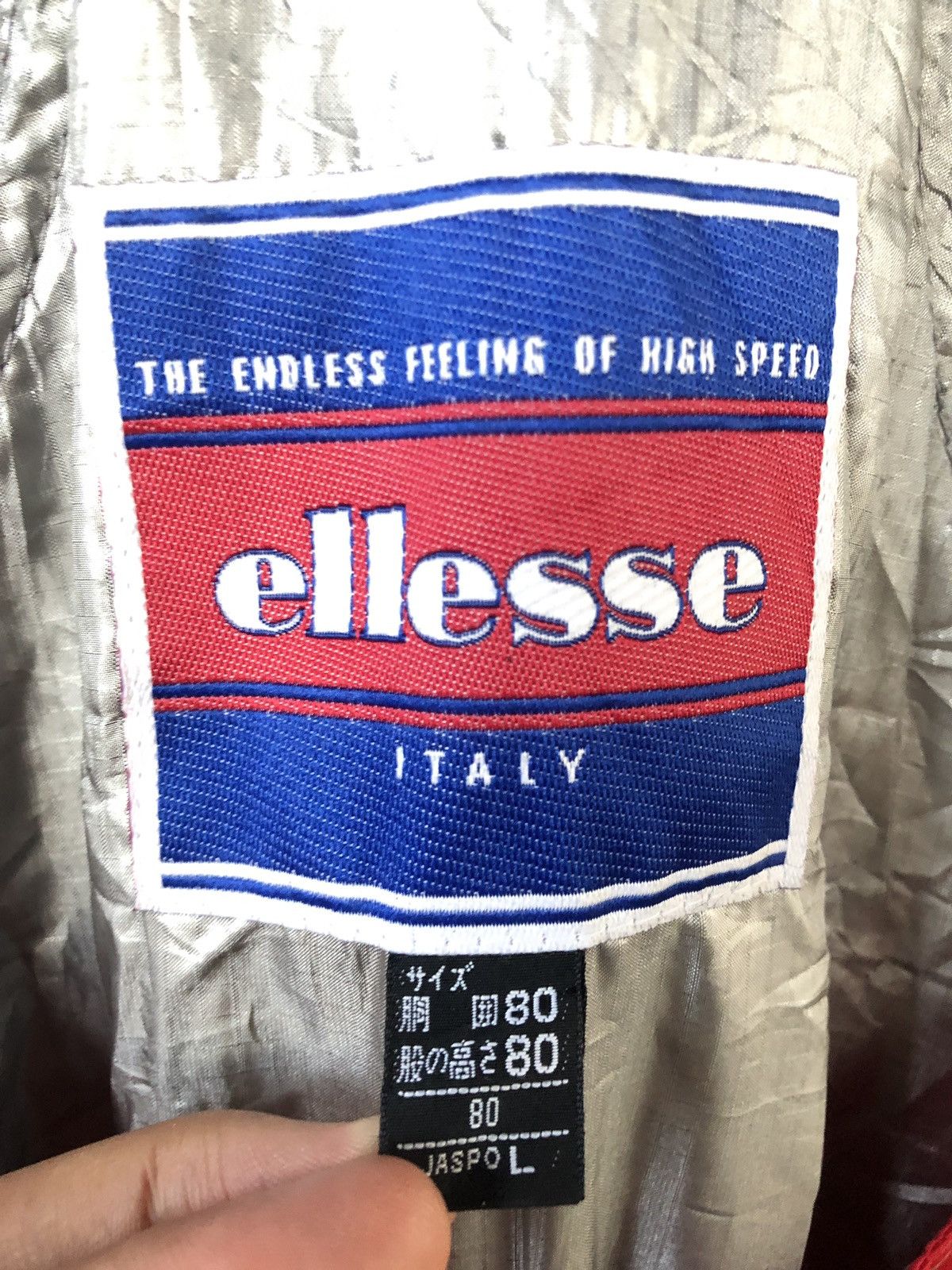 Ellesse Rare Vintage Ellesse Skiers Spell Out Overall Jacket Size US L / EU 52-54 / 3 - 3 Thumbnail