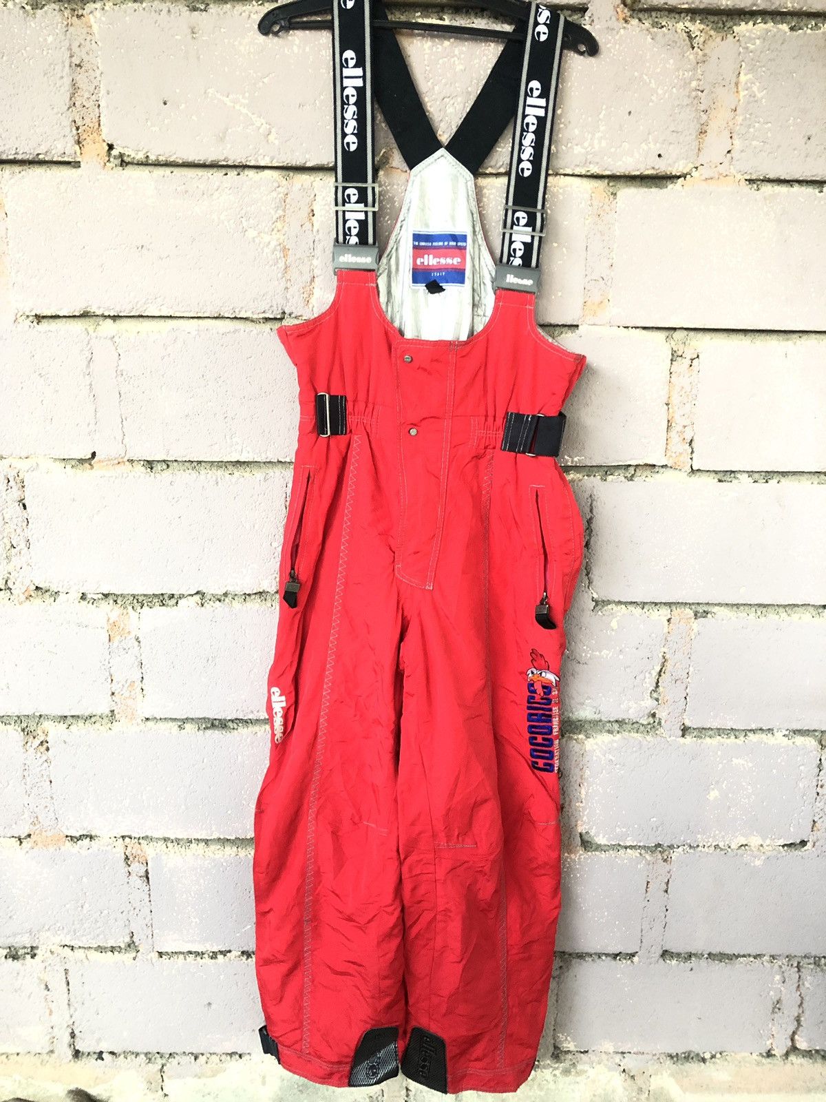 Ellesse Rare Vintage Ellesse Skiers Spell Out Overall Jacket Size US L / EU 52-54 / 3 - 1 Thumbnail