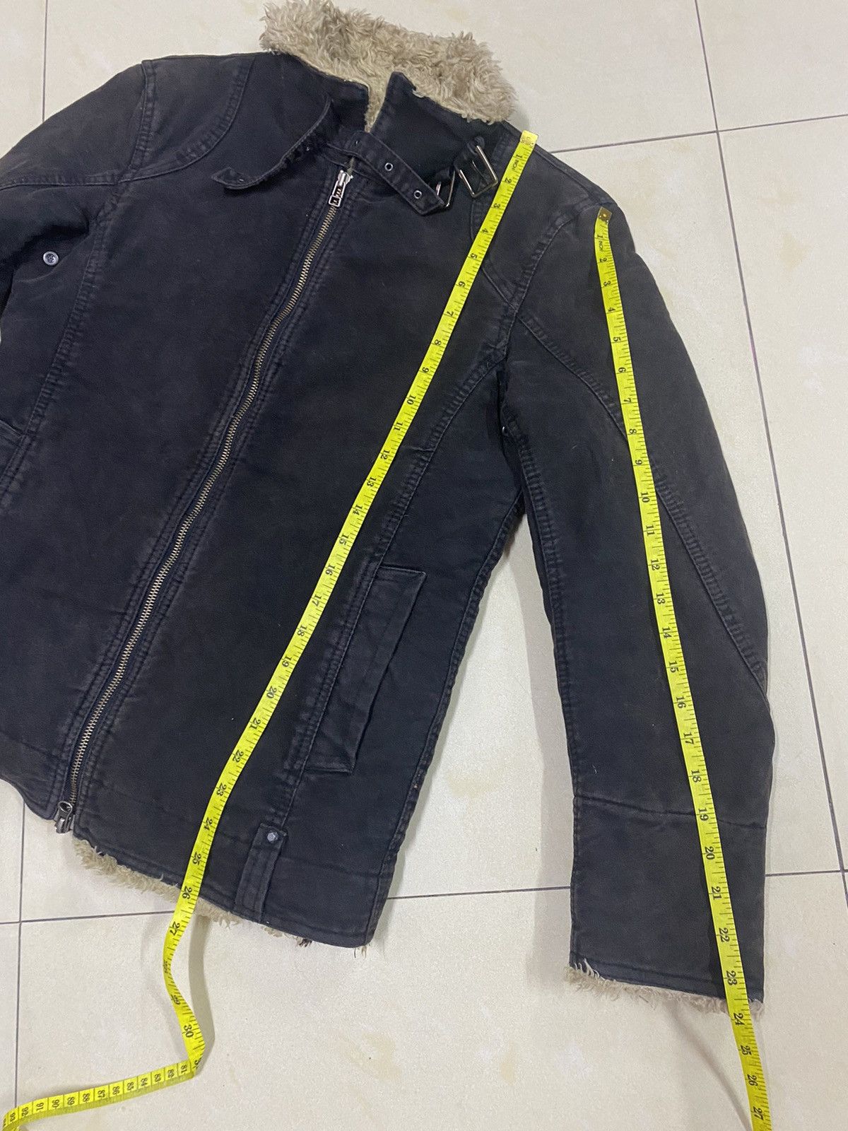 14th Addiction Japanese Brand NCFM Moleskin Cotton Sherpa Lining Jacket Size US M / EU 48-50 / 2 - 15 Thumbnail