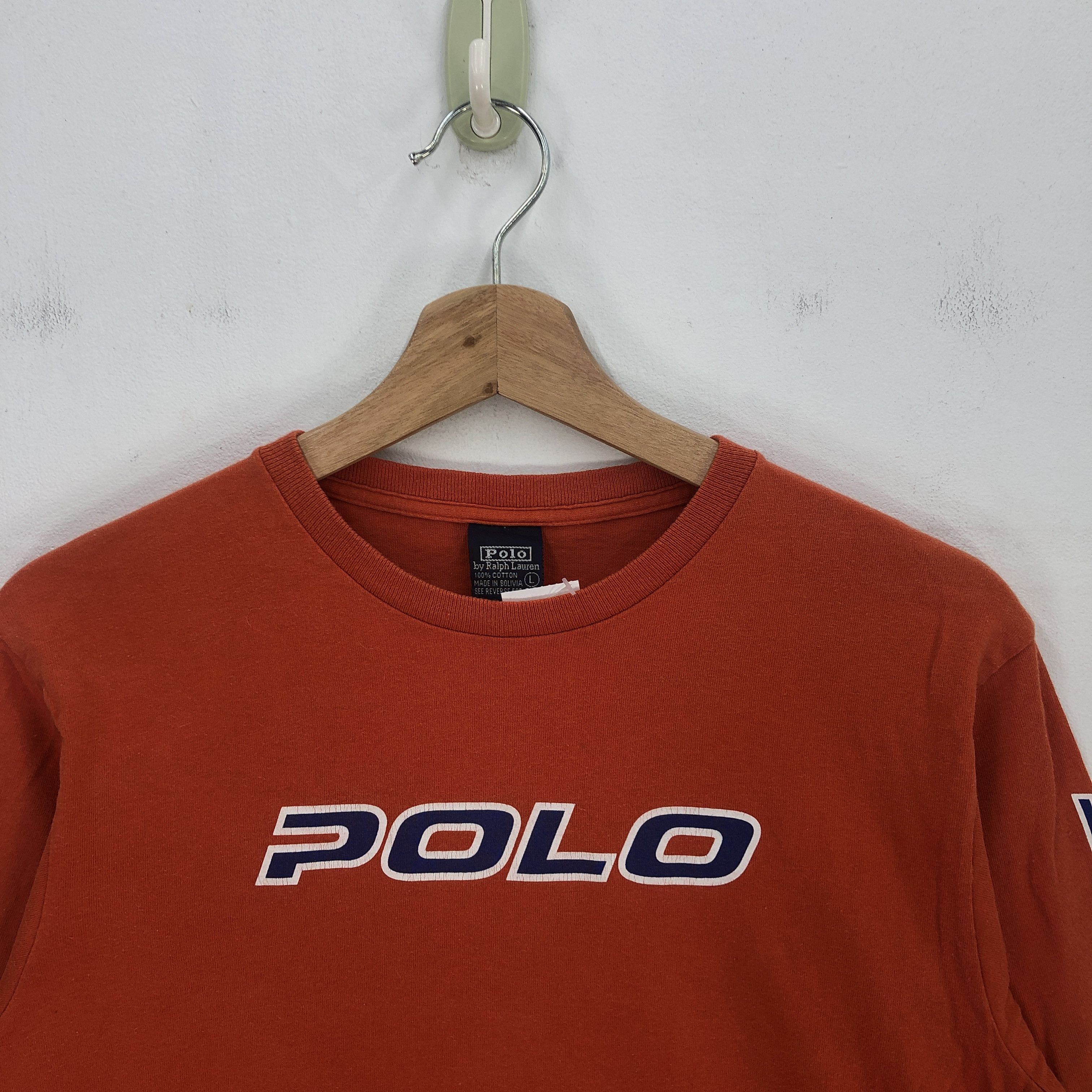Polo Ralph Lauren Vintage Polo Ralph Lauren T Shirt Ralph Lauren 56789 Size US L / EU 52-54 / 3 - 2 Thumbnail