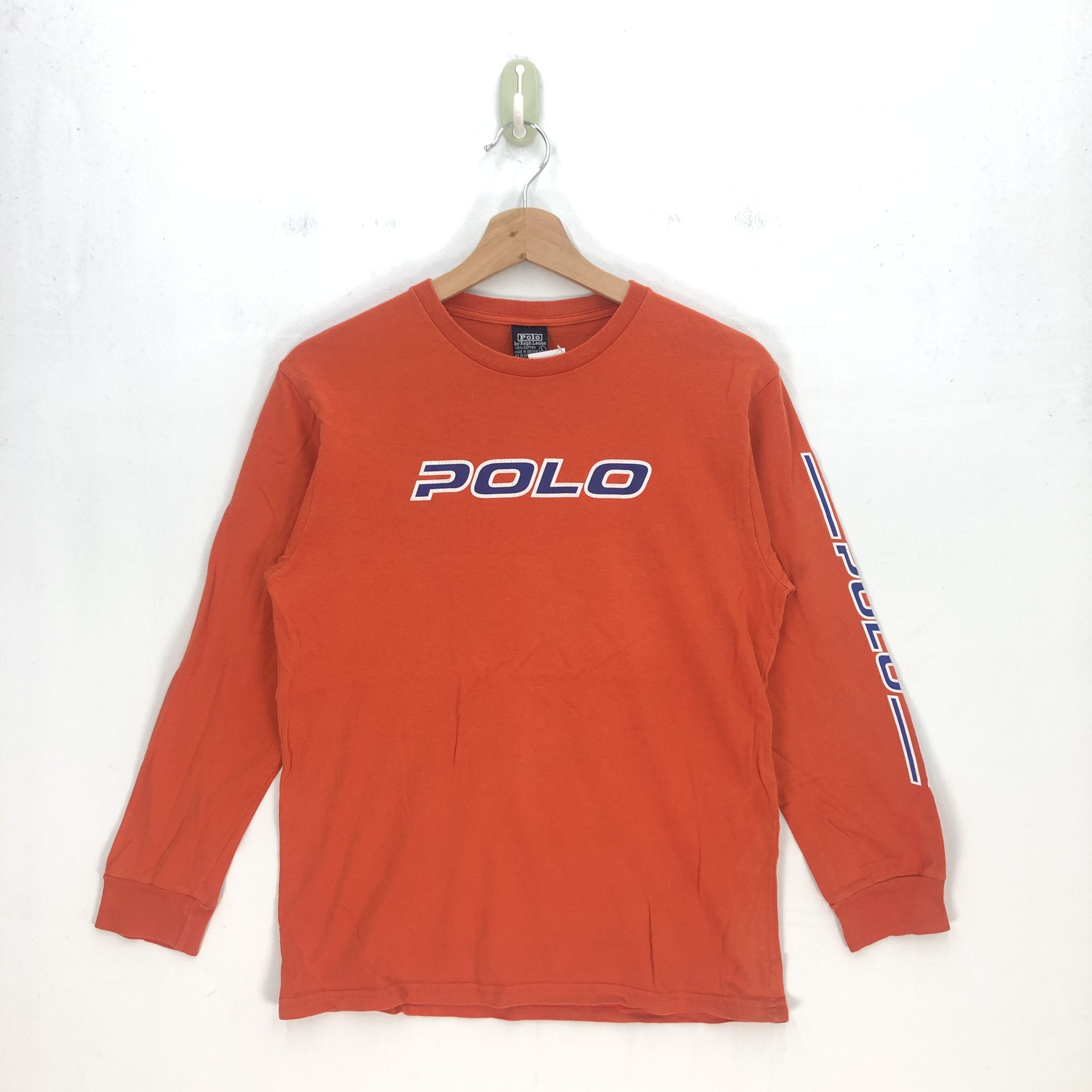 Polo Ralph Lauren Vintage Polo Ralph Lauren T Shirt Ralph Lauren 56789 Size US L / EU 52-54 / 3 - 1 Thumbnail